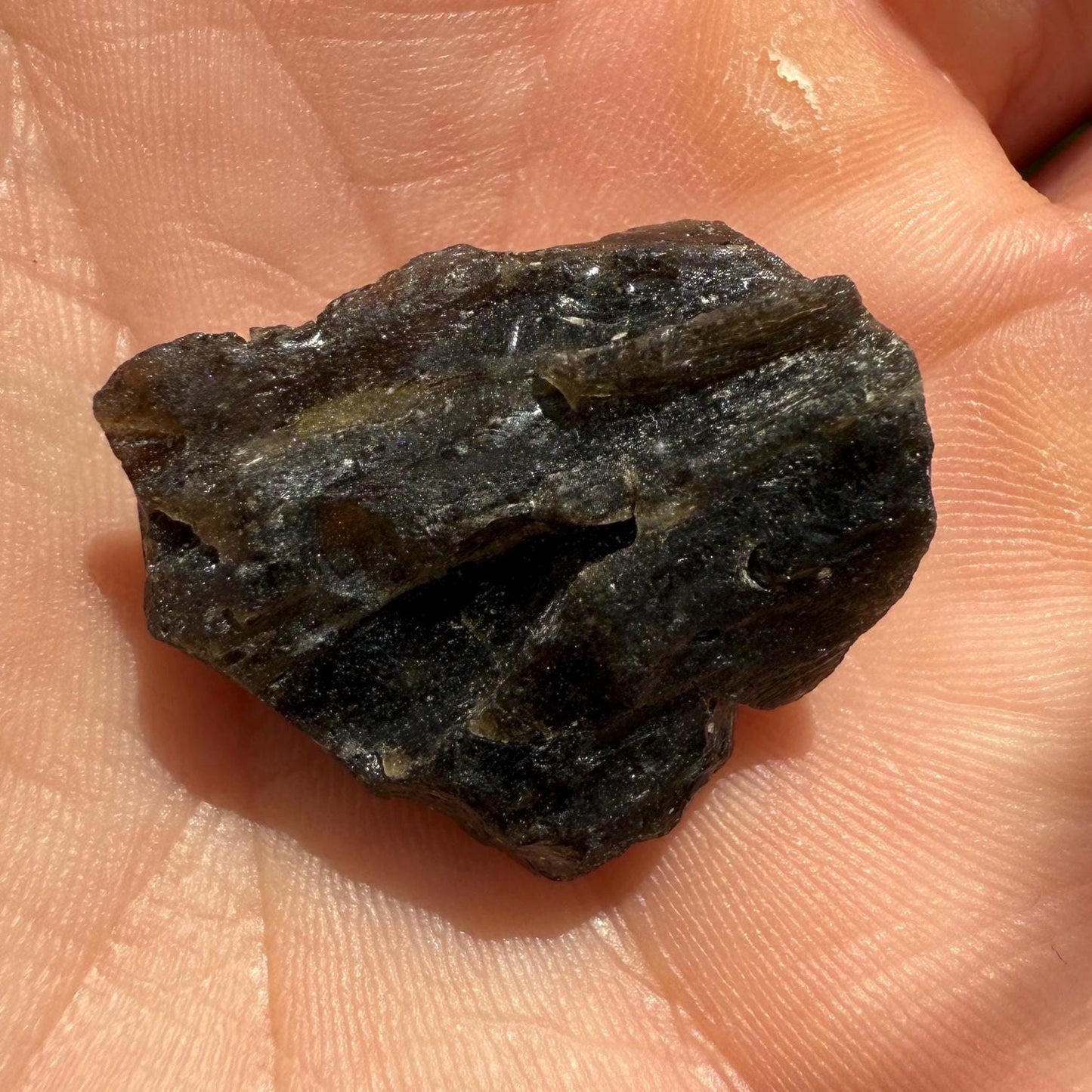 Darwin Glass, Darwinite, Tektite, Grounding, Manifestation Talisman, Impactite from Tasmania, Astronomy Gift, Tektite Collection, 4.23 grams