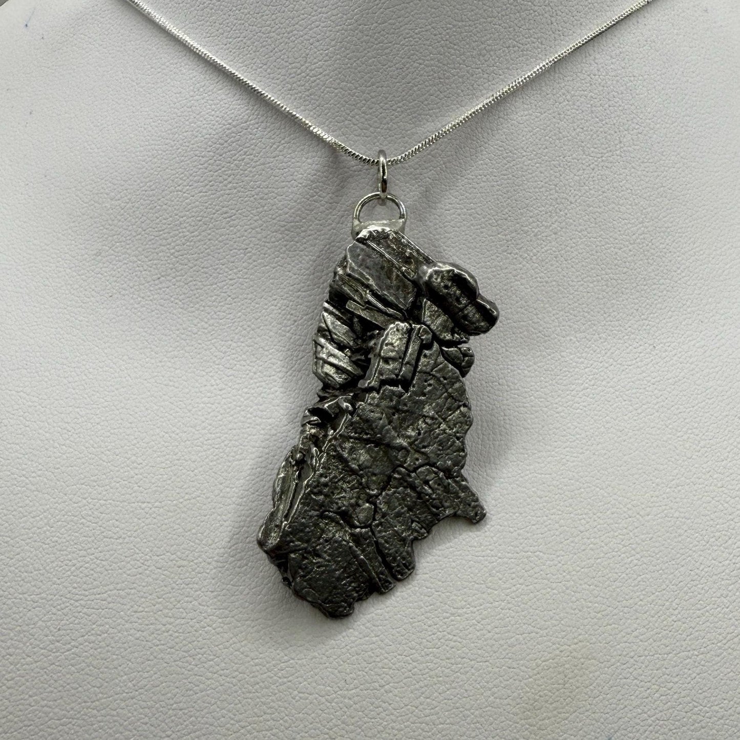 Beautiful Aletai Meteorite Pendant, 32.68 grams, Astronomy Gift, Authentic Meteorite, Meteorite Jewelry, Meteorite Pendant, COA, Space Gift
