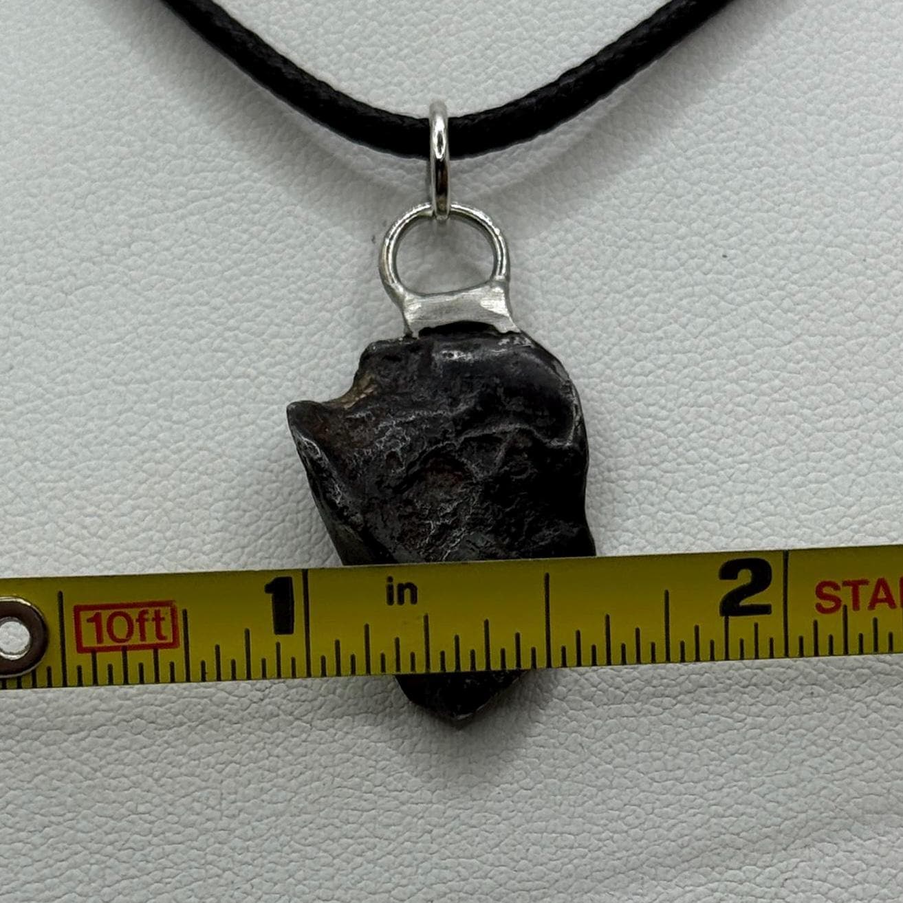 Rare Canyon Diablo Meteorite Pendant 4.97 grams, Beautiful and unique meteorite formation, Astronomy Gift, Space Gift, Iron Meteorite