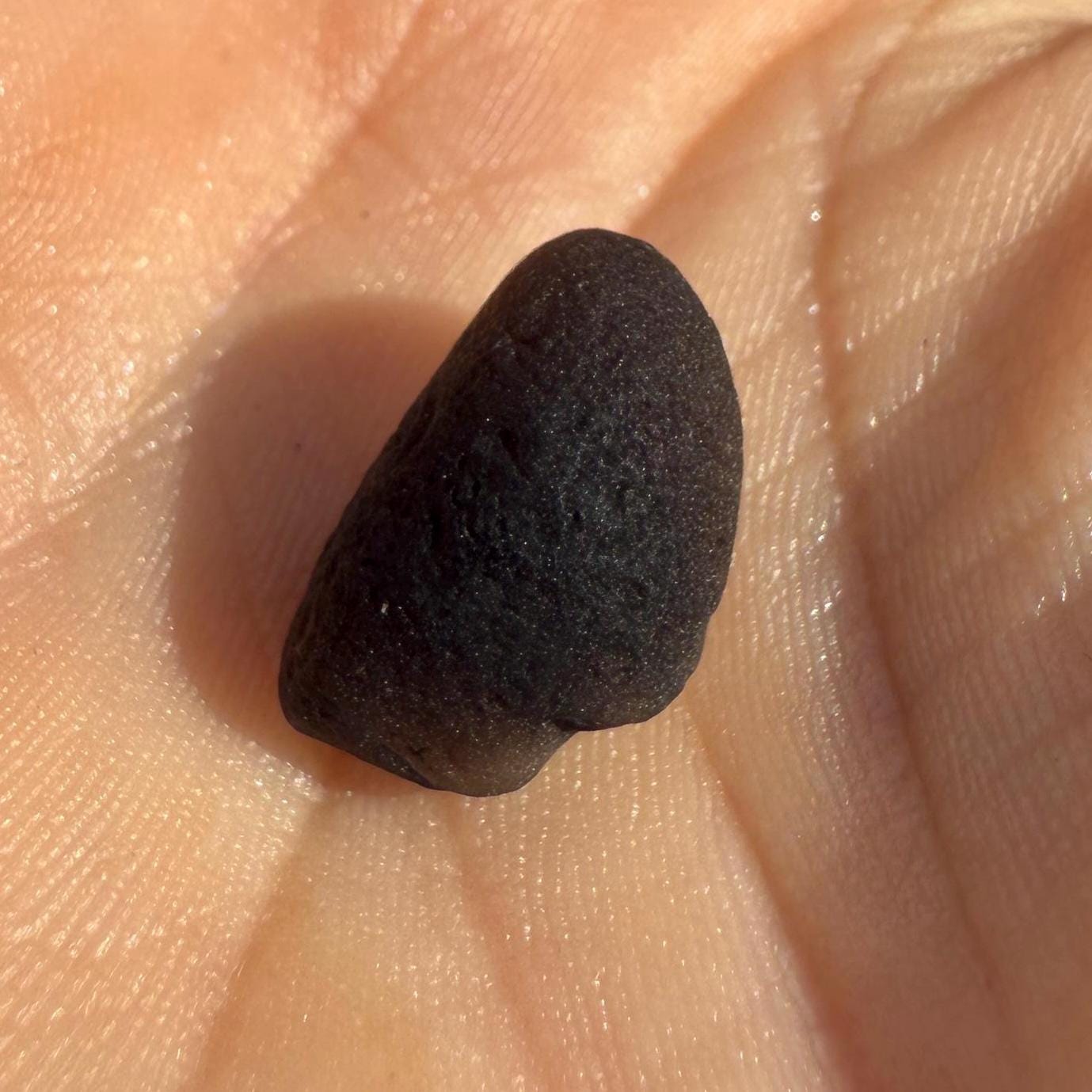 Saffordite Specimen, Cintamani, Rare and Beautiful, Shamanic, Arizona, Pseudotektite, Obsidian, Metaphysical, 1.83 grams