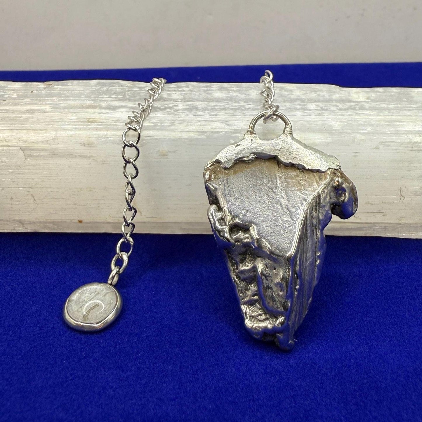 Beautiful Aletai Meteorite Pendulum, 27.66 grams, Astronomy Gift, Meditation Tool, Authentic Meteorite, Pendulum, Meteorite Pendant