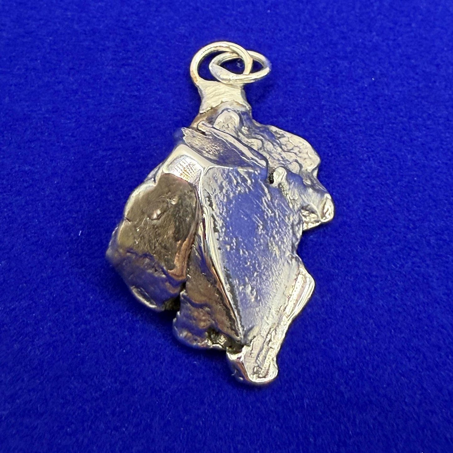 Beautiful Aletai Meteorite Pendant, 19.76 grams, Astronomy Gift, Authentic Meteorite, Meteorite Jewelry, Meteorite Pendant, COA, Space Gift