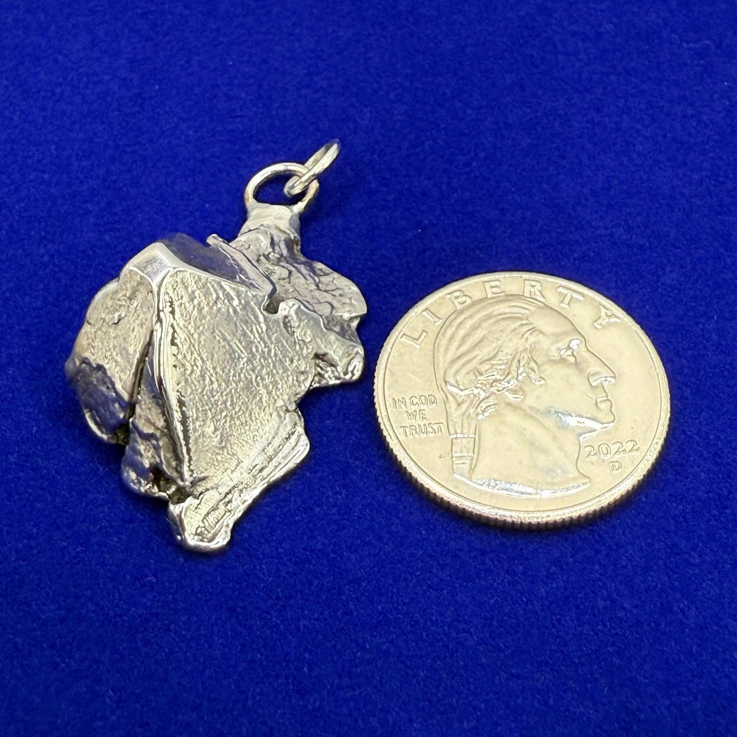 Beautiful Aletai Meteorite Pendant, 19.76 grams, Astronomy Gift, Authentic Meteorite, Meteorite Jewelry, Meteorite Pendant, COA, Space Gift