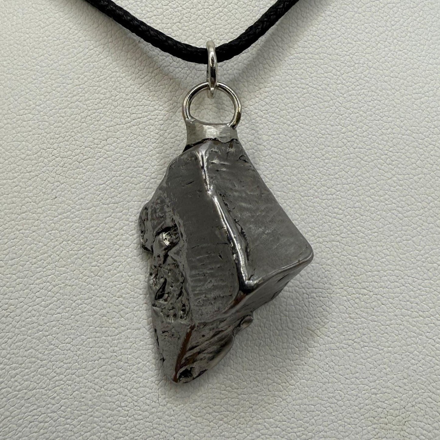 Beautiful Aletai Meteorite Pendant, 19.21 grams, Astronomy Gift, Authentic Meteorite, Meteorite Jewelry, Meteorite Pendant, COA, Space Gift