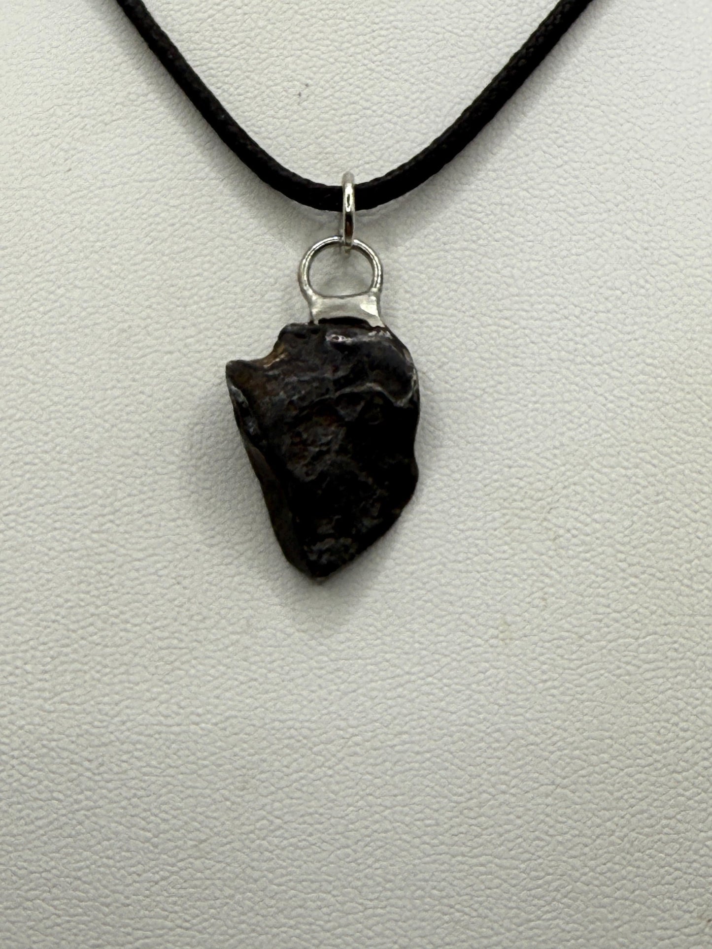 Rare Canyon Diablo Meteorite Pendant 4.97 grams, Beautiful and unique meteorite formation, Astronomy Gift, Space Gift, Iron Meteorite