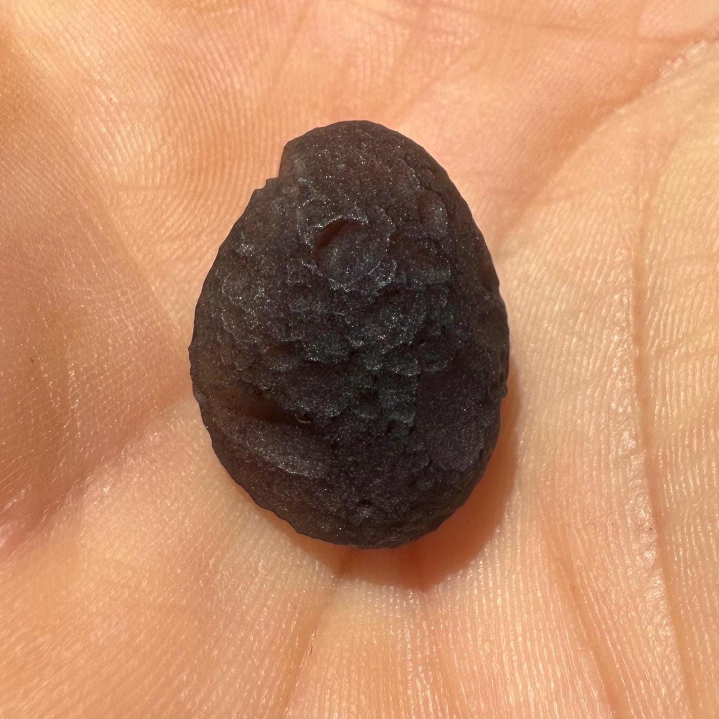Saffordite Stone, Cintamani, Rare and Beautiful, Shamanic, Arizona, Pseudotektite, Obsidian, Metaphysical, 3.64 grams
