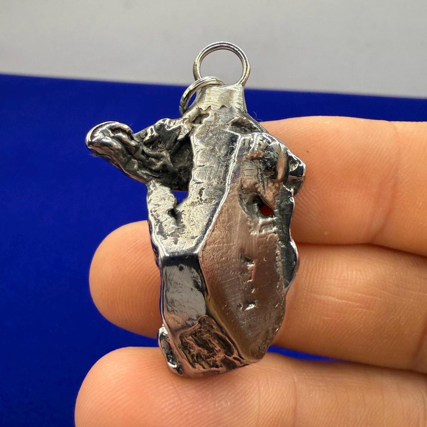 Beautiful Aletai Meteorite Pendant, 21.94 grams, Astronomy Gift, Authentic Meteorite, Meteorite Jewelry, Meteorite Pendant, COA, Space Gift
