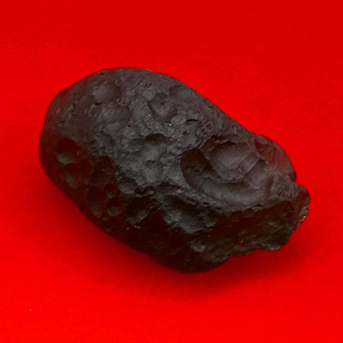 Saffordite Specimen, Cintamani, Rare and Beautiful, Triangle on Surface, Shamanic, Arizona, Pseudotektite, Obsidian, Metaphysical, 3.69g