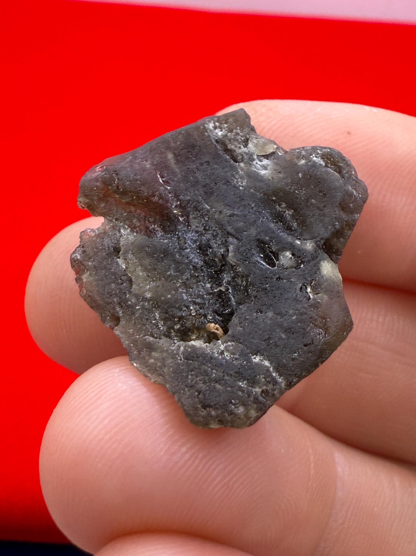 Darwin Glass, Darwinite, Tektite, Grounding, Manifestation Talisman, Impactite from Tasmania, Astronomy Gift, Tektite Collection, 6.11 grams