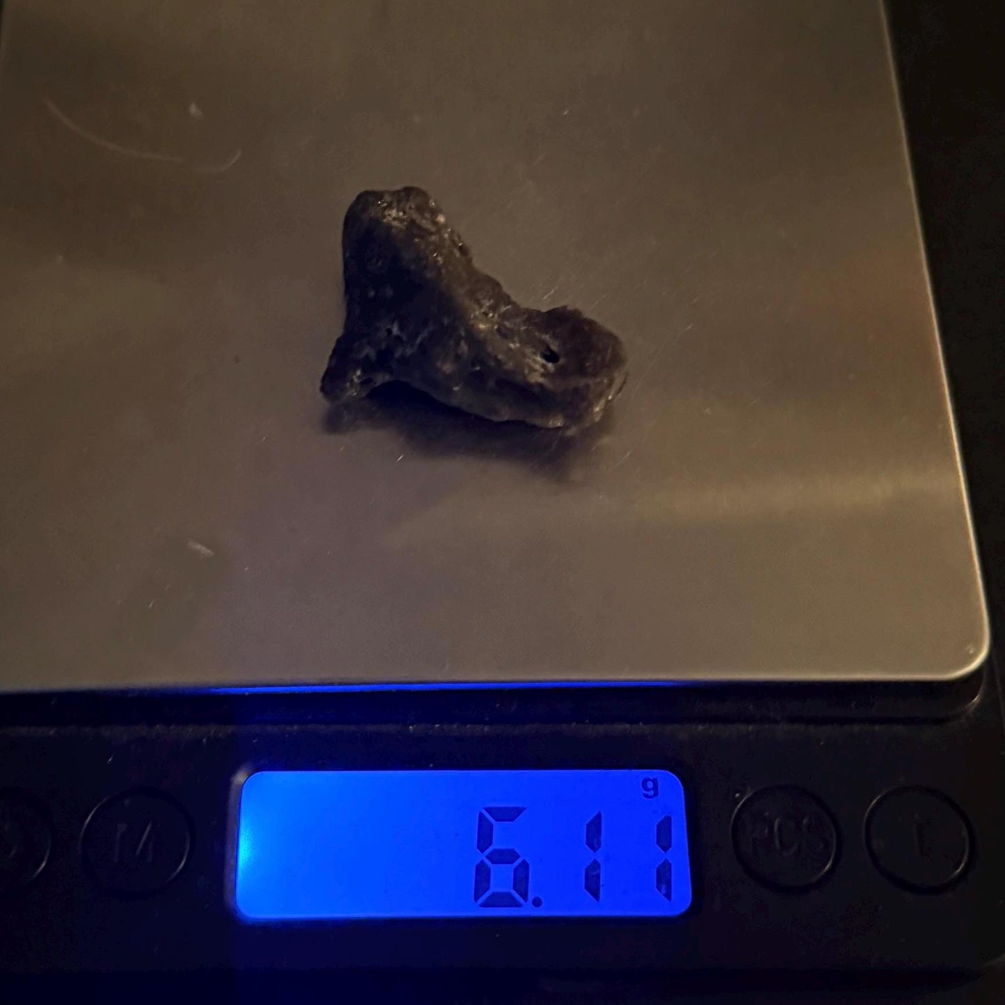 Darwin Glass, Darwinite, Tektite, Grounding, Manifestation Talisman, Impactite from Tasmania, Astronomy Gift, Tektite Collection, 6.11 grams
