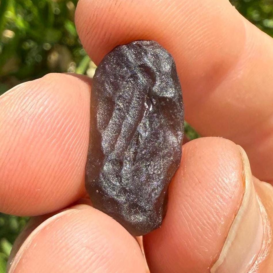 Saffordite Specimen, Cintamani, Rare and Beautiful, Shamanic, Arizona, Pseudotektite, Obsidian, Metaphysical, 2.05 grams