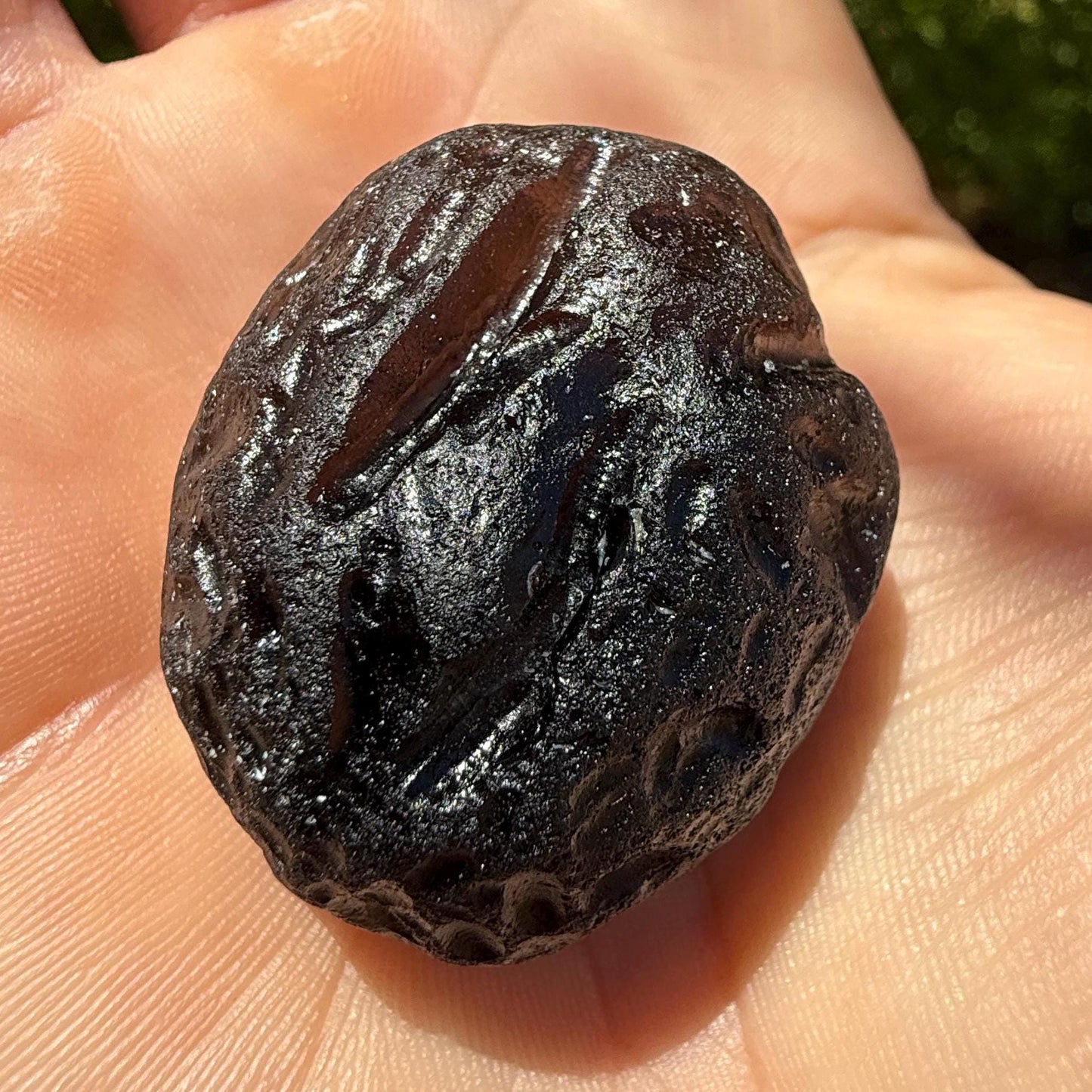Colombianite Specimen, Beautiful and Translucent, Shamanic, Tektite, Pseudotektite, Obsidian, Healing Energy, Metaphysical, 29.15 grams