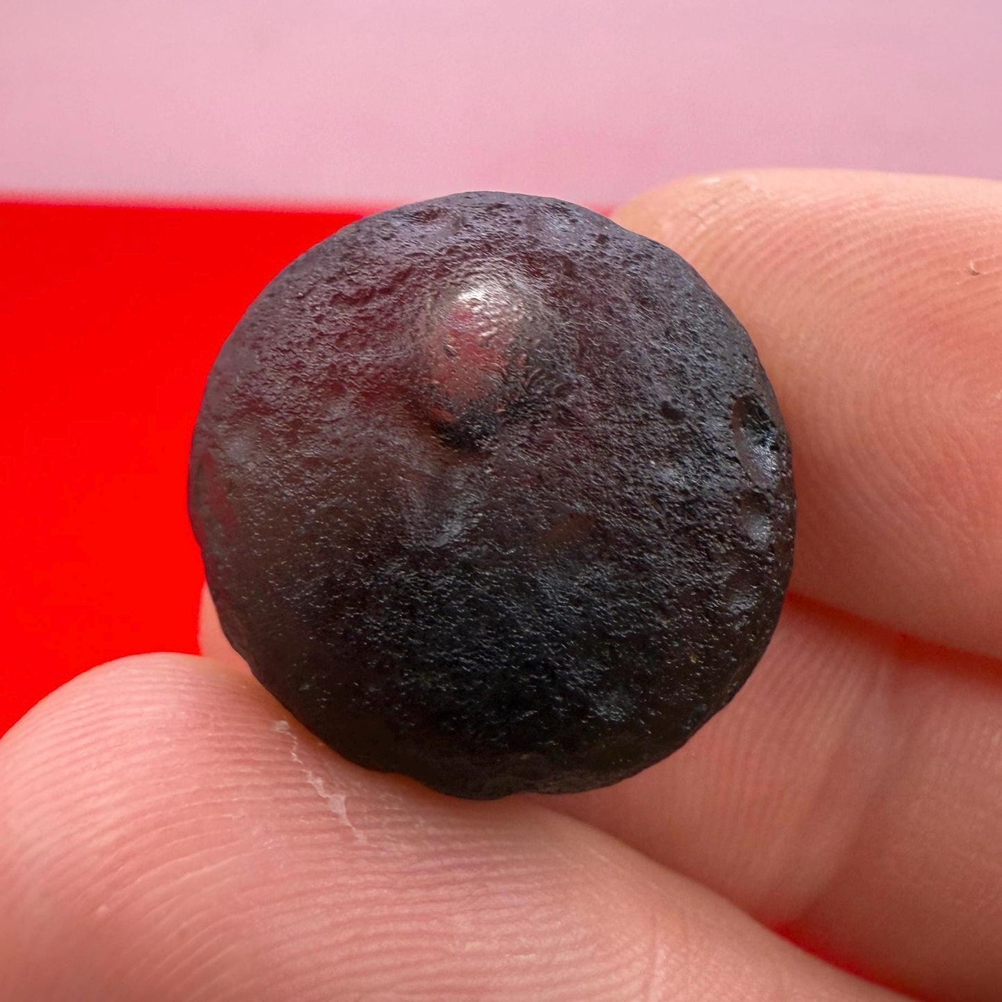 Colombianite Specimen, Beautiful and Translucent, Rare Air Bubble, Shamanic, Tektite, Pseudotektite, Obsidian, Healing Energy, 6.10 grams