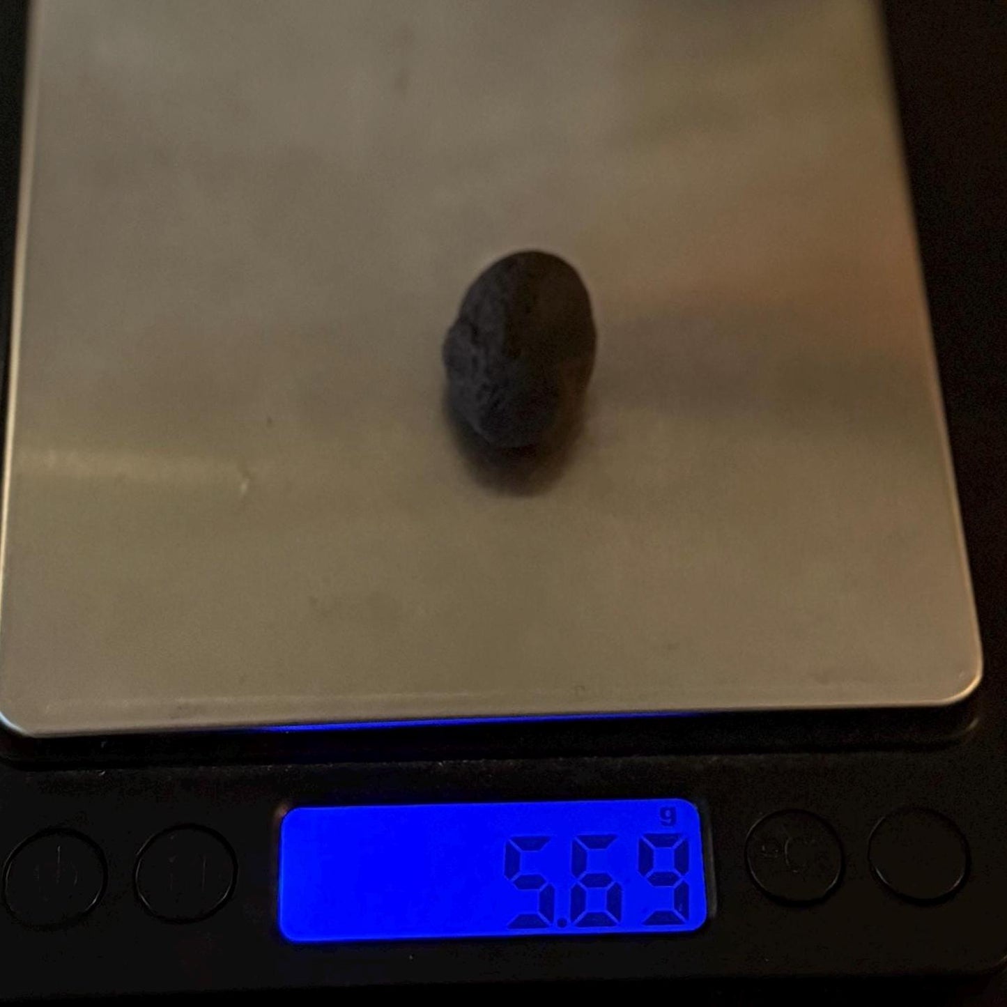 Rare Saffordite Stone, Arizona Cintamani, Metaphysical Obsidian (5.69 grams)