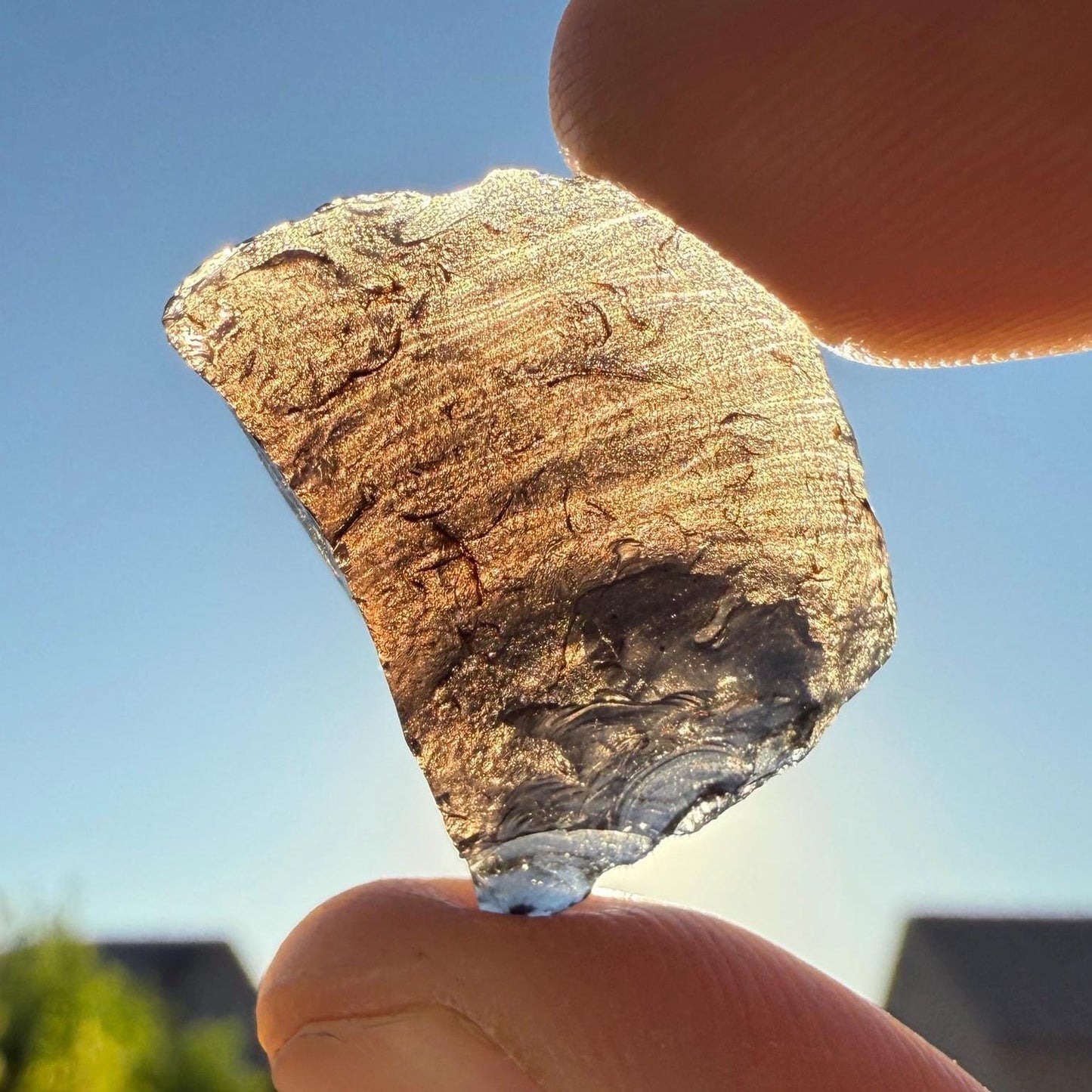 Saffordite Stone, Cintamani, Rare and Beautiful, Shamanic, Arizona, Pseudotektite, Obsidian, Metaphysical, 4.96 grams