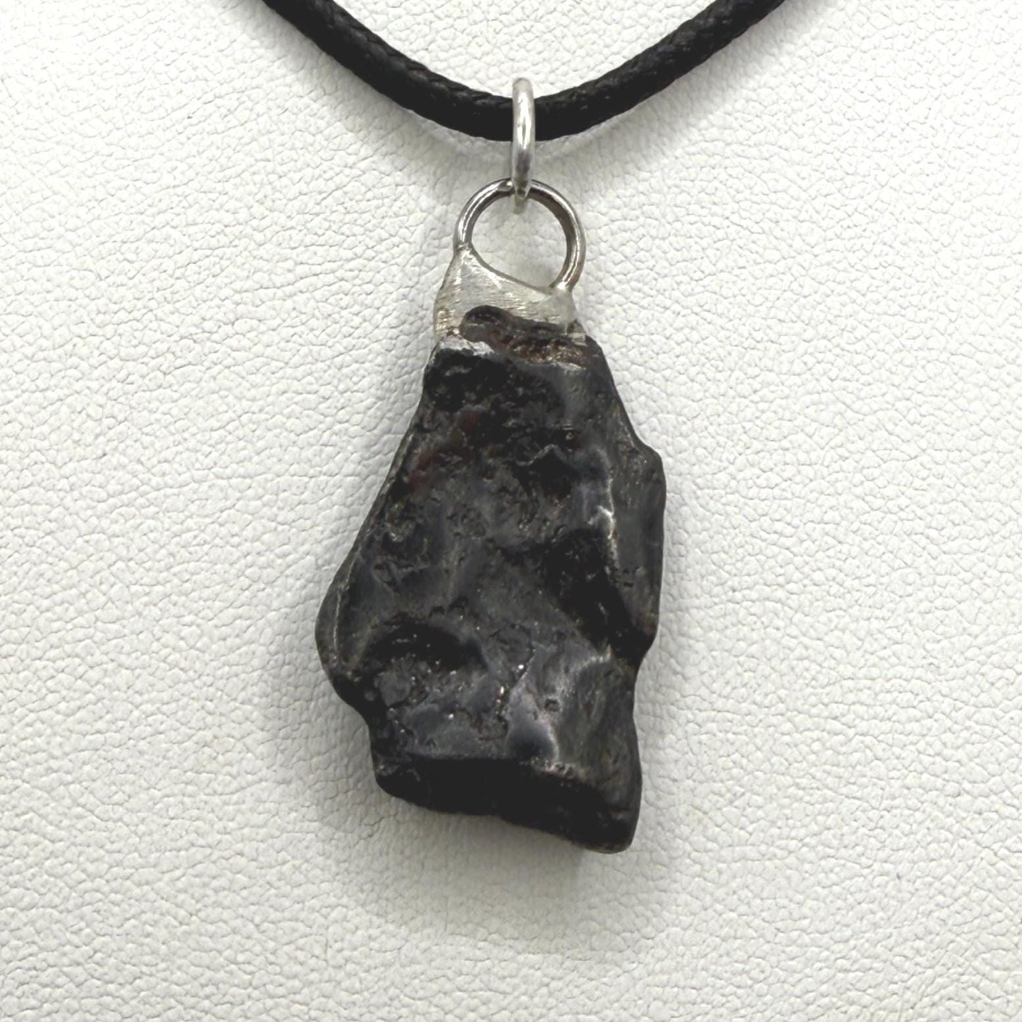 Rare Canyon Diablo Meteorite Pendant 8.10 grams, Beautiful and unique meteorite formation, Astronomy Gift, Space Gift, Iron Meteorite