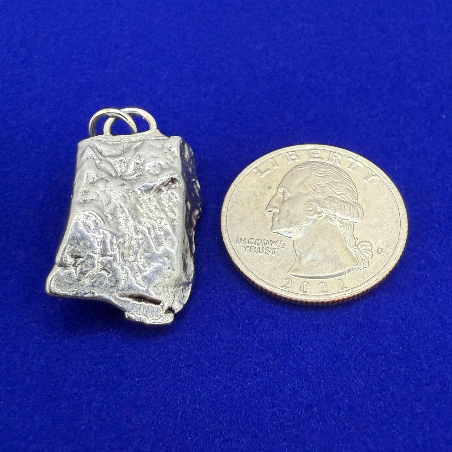 Beautiful Aletai Meteorite Pendant, 15.02 grams, Astronomy Gift, Authentic Meteorite, Meteorite Jewelry, Meteorite Pendant, COA