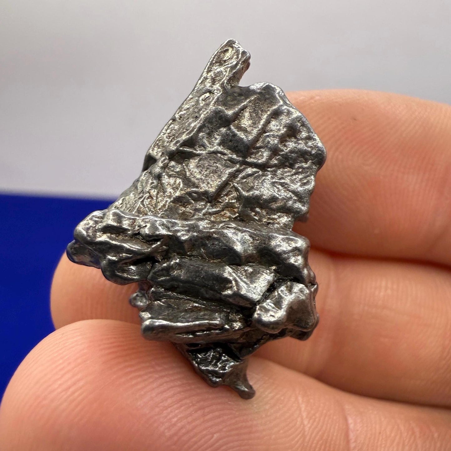 Unique Meteorite Specimen Campo del Cielo 17.98 grams, Space Gift, Energy Work, Reiki, Astronomy Gift, Display Case and Carrying Bag