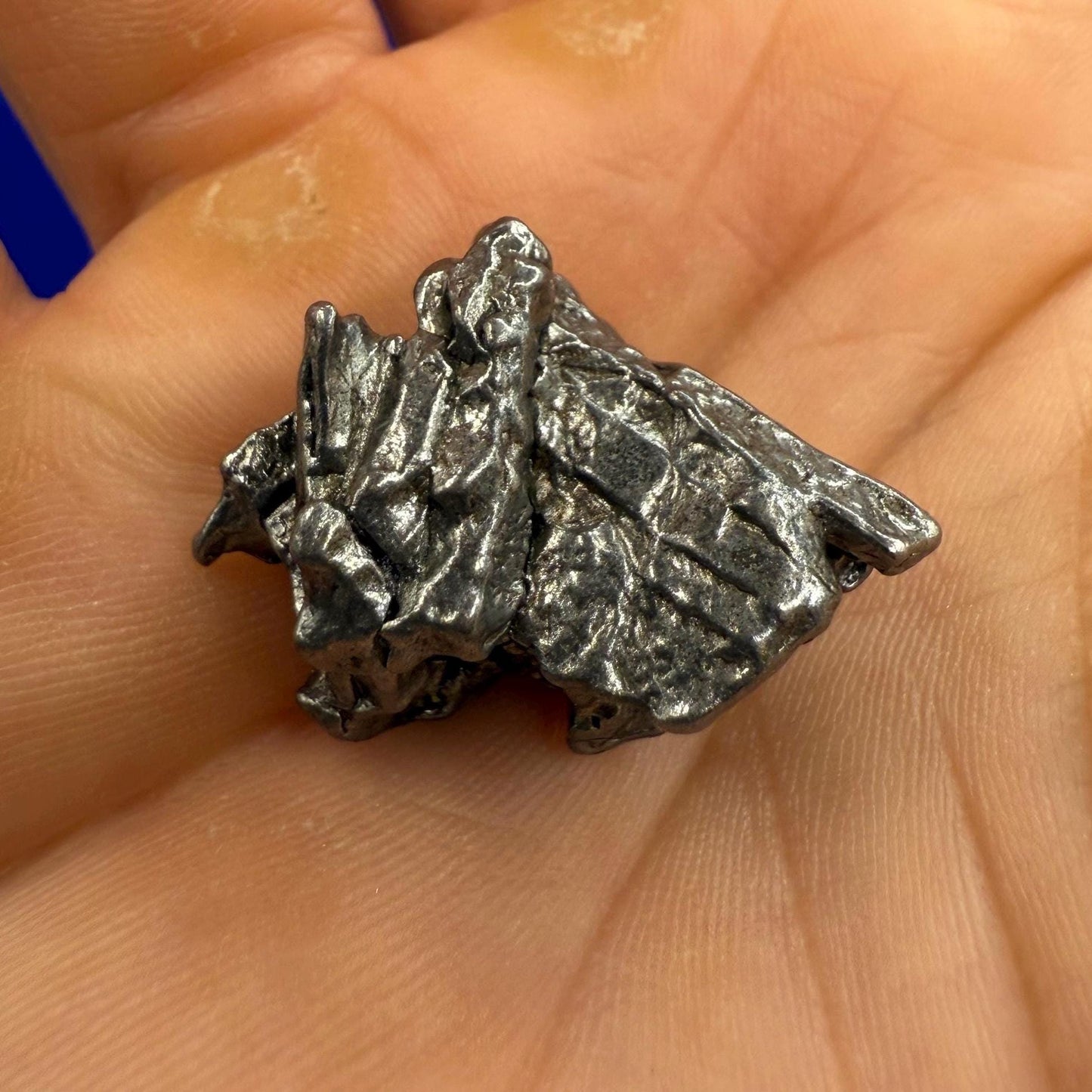 Unique Meteorite Specimen Campo del Cielo 17.98 grams, Space Gift, Energy Work, Reiki, Astronomy Gift, Display Case and Carrying Bag