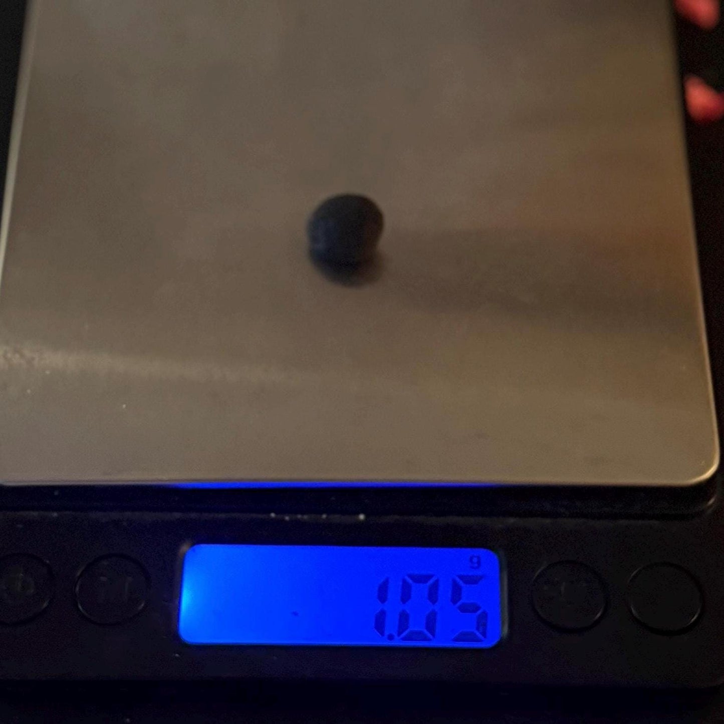 Rare Saffordite Stone: Arizona Cintamani Stone, Paeudo-Tektite, 1.05 grams