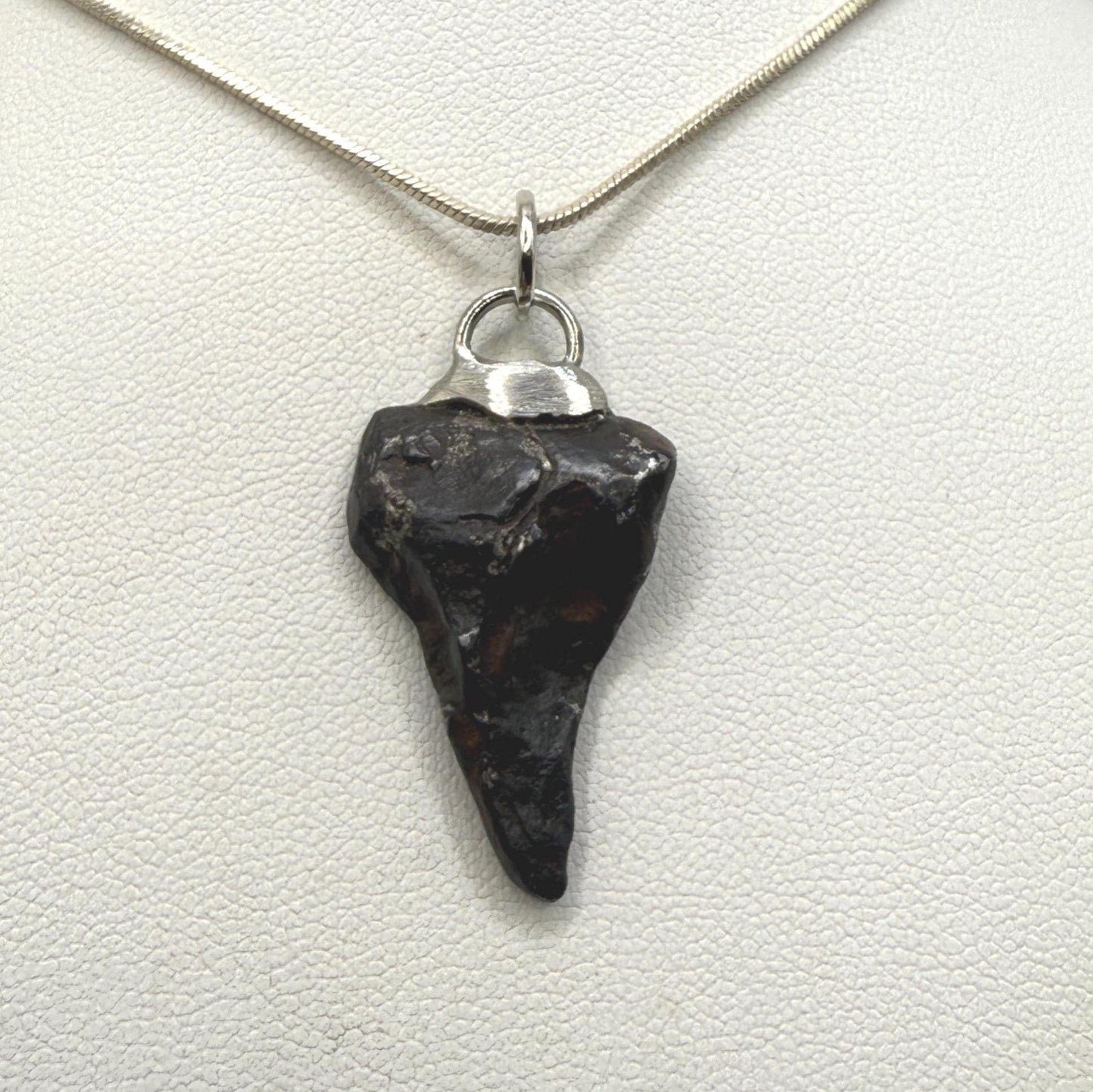 Agoudal Meteorite Pendant, Agoudal, Astronomy Gift, Space Gift, Iron Meteorite, Handmade Pendant, Authentic Iron Meteorite, 6.18 Grams