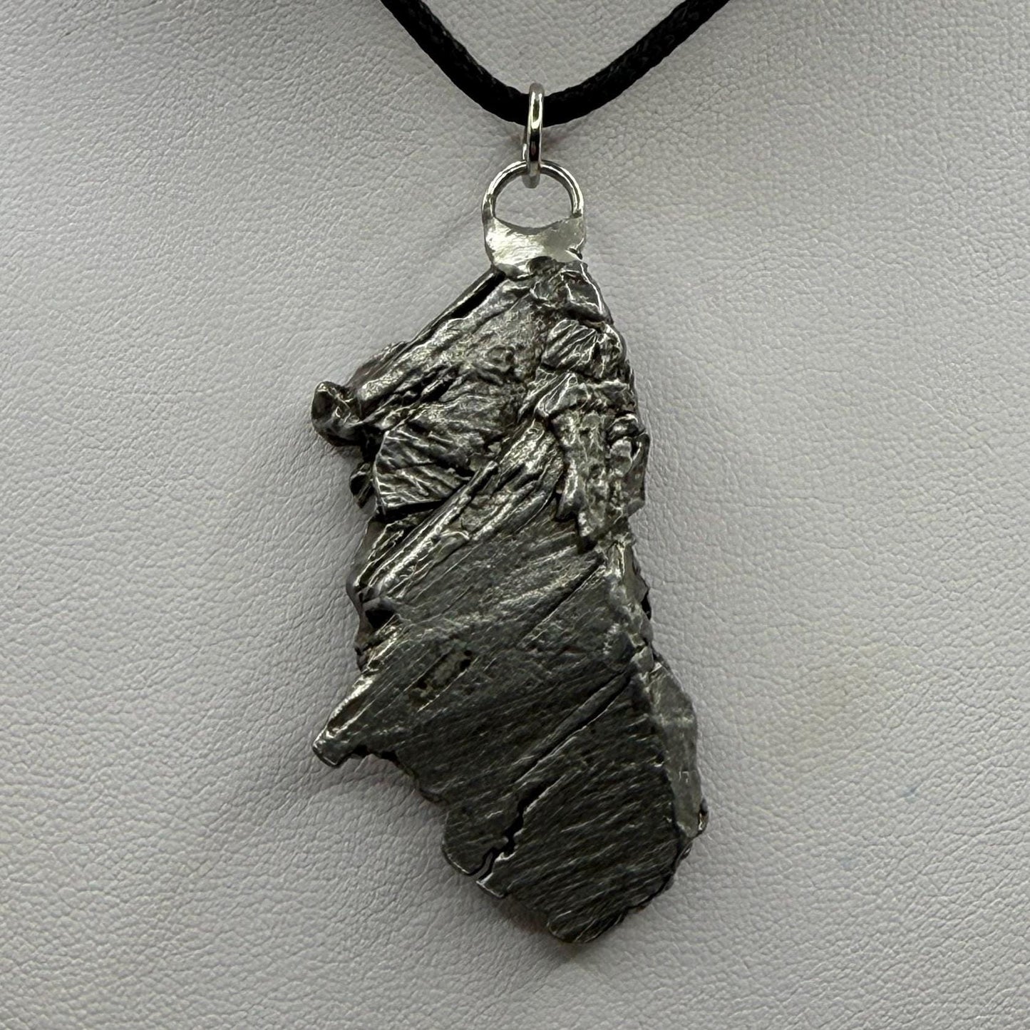 Beautiful Aletai Meteorite Pendant, 32.68 grams, Astronomy Gift, Authentic Meteorite, Meteorite Jewelry, Meteorite Pendant, COA, Space Gift