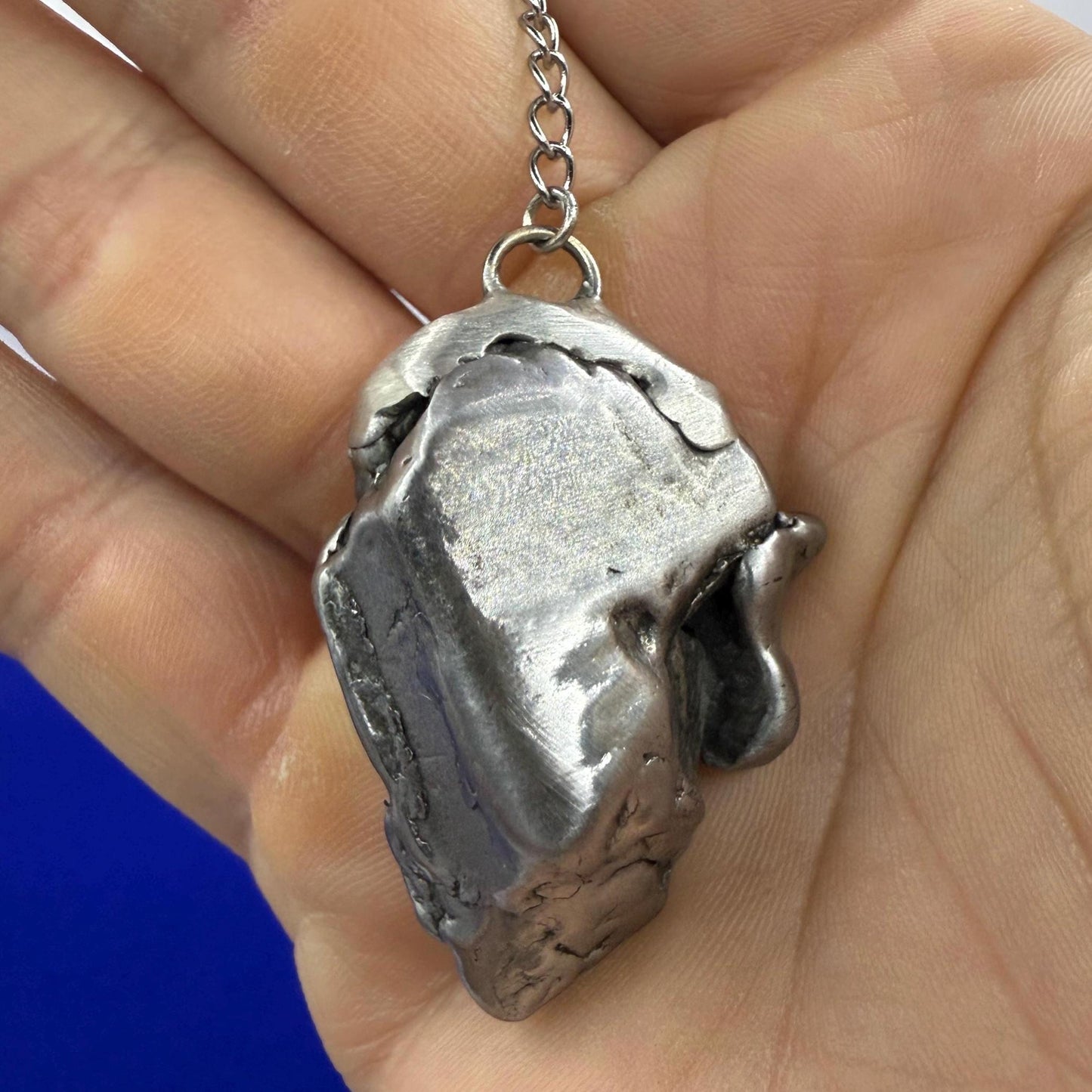 Beautiful Aletai Meteorite Pendulum, 52.16 grams, Astronomy Gift, Meditation Tool, Authentic Meteorite, Pendulum, Meteorite Pendant
