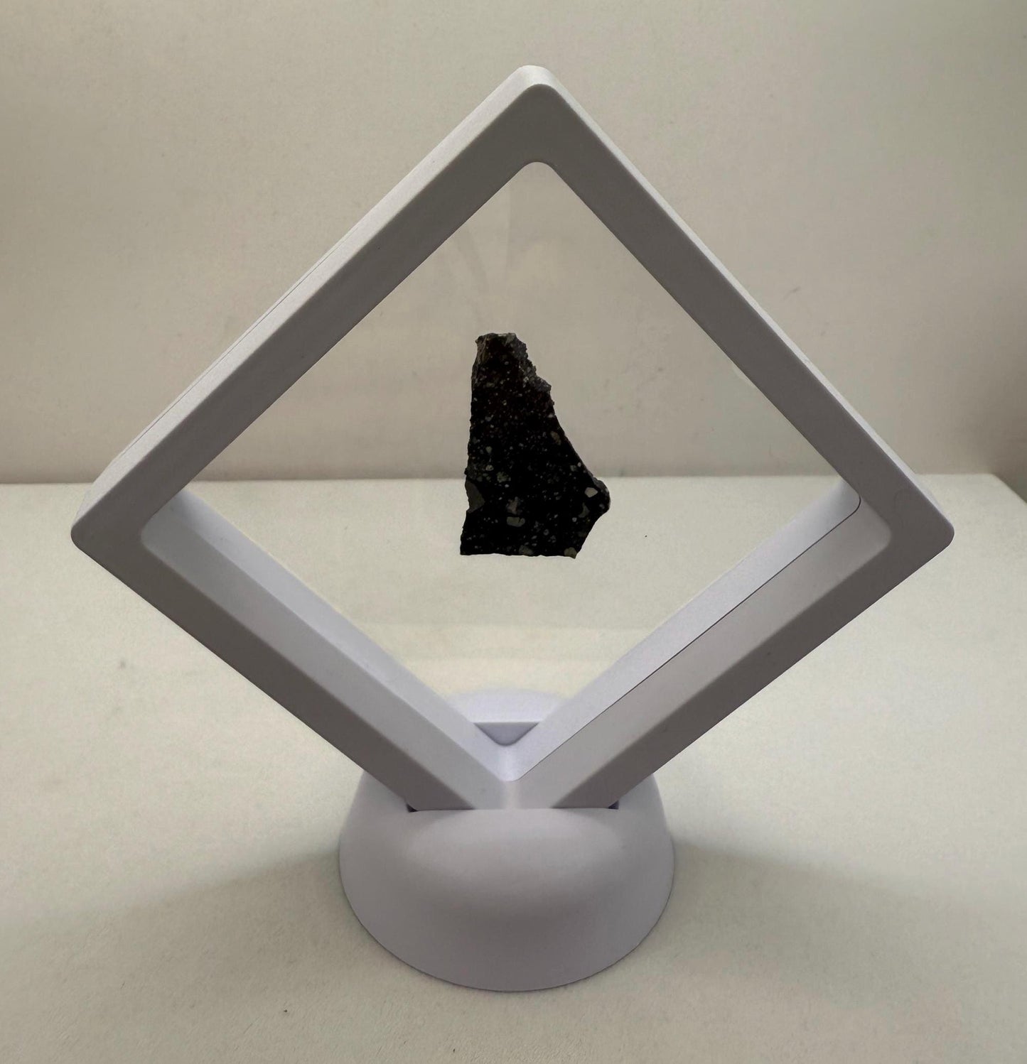 NWA 17679 Lunar Meteorite Slice, Rare Feldspathic Breccia Lunar, Mauritania, Africa, Moon Rock, Astronomy Gift, 3.18 grams