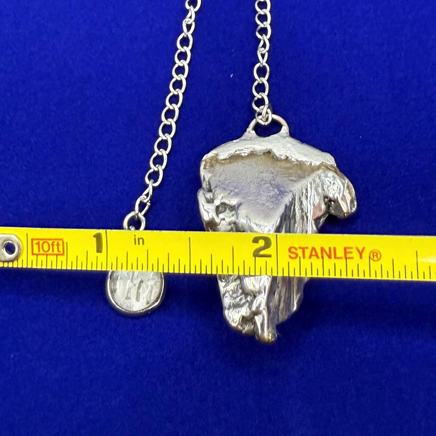 Beautiful Aletai Meteorite Pendulum, 27.66 grams, Astronomy Gift, Meditation Tool, Authentic Meteorite, Pendulum, Meteorite Pendant