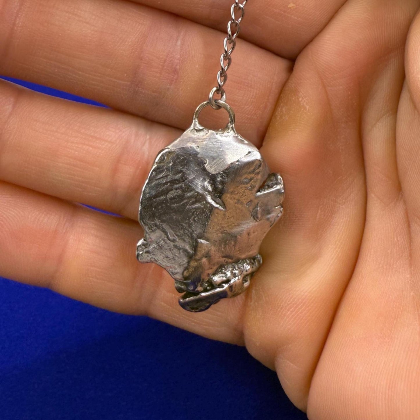 Beautiful Aletai Meteorite Pendulum, 22.51 grams, Astronomy Gift, Meditation Tool, Authentic Meteorite, Pendulum, Meteorite Pendant