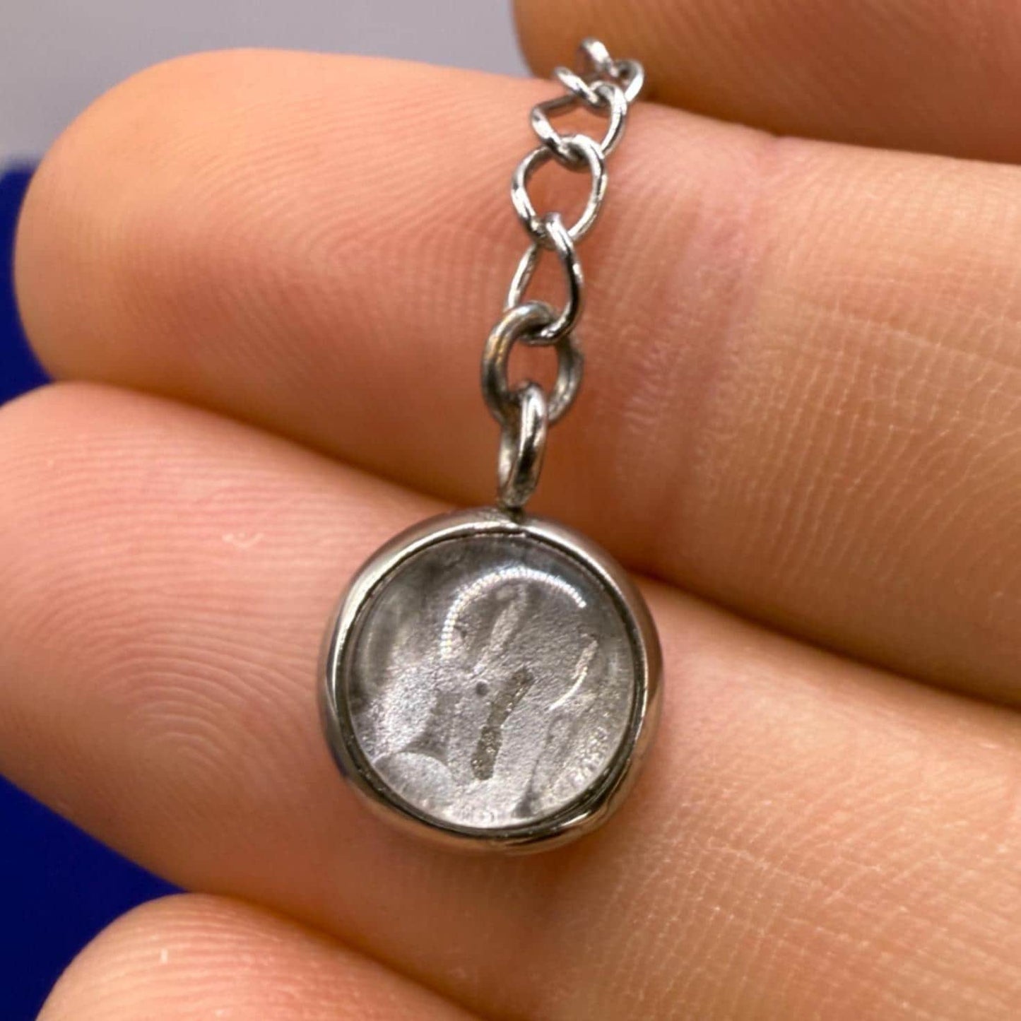 Beautiful Aletai Meteorite Pendulum, 27.66 grams, Astronomy Gift, Meditation Tool, Authentic Meteorite, Pendulum, Meteorite Pendant