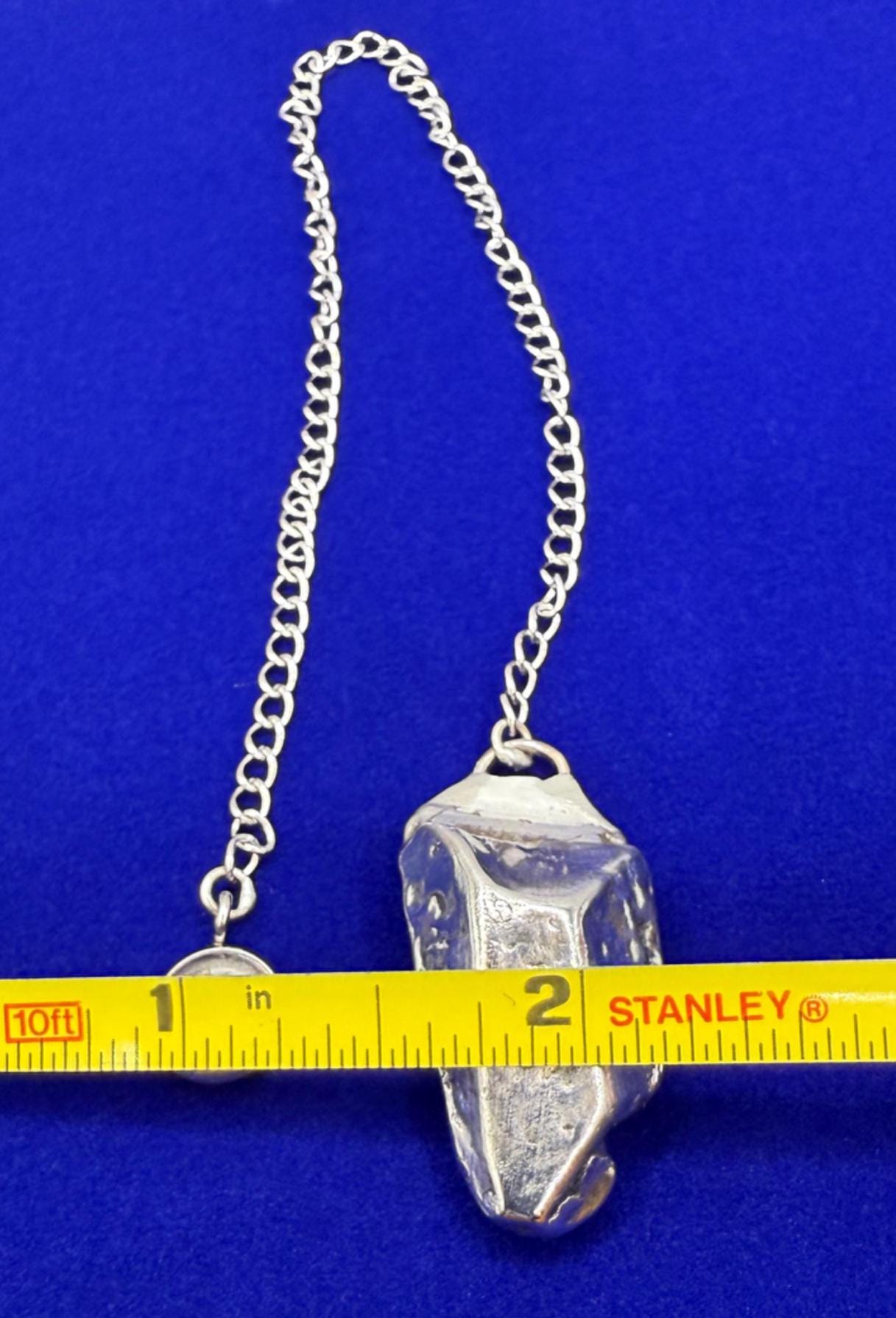 Beautiful Aletai Meteorite Pendulum, 22.07 grams, Astronomy Gift, Meditation Tool, Authentic Meteorite, Pendulum, Meteorite Pendant