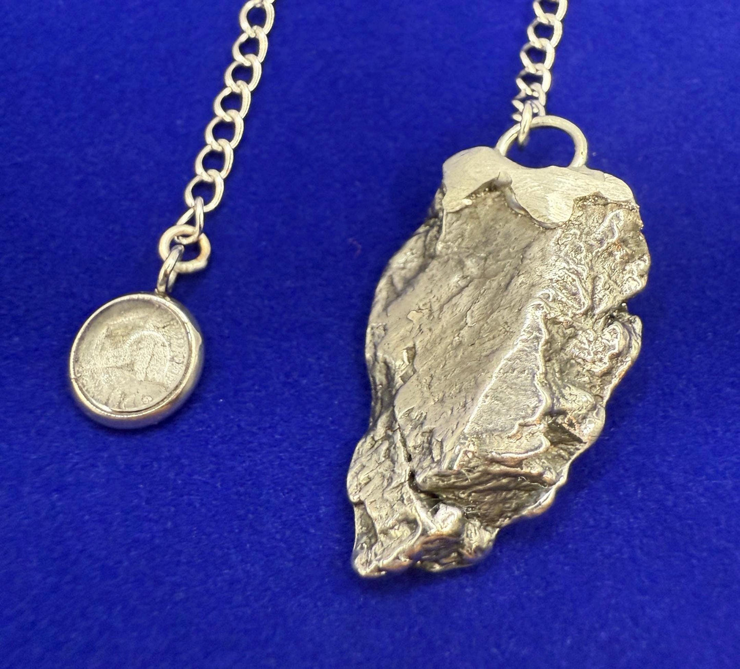 Beautiful Aletai Meteorite Pendulum, 16.60 grams, Astronomy Gift, Meditation Tool, Authentic Meteorite, Pendulum, Meteorite Pendant