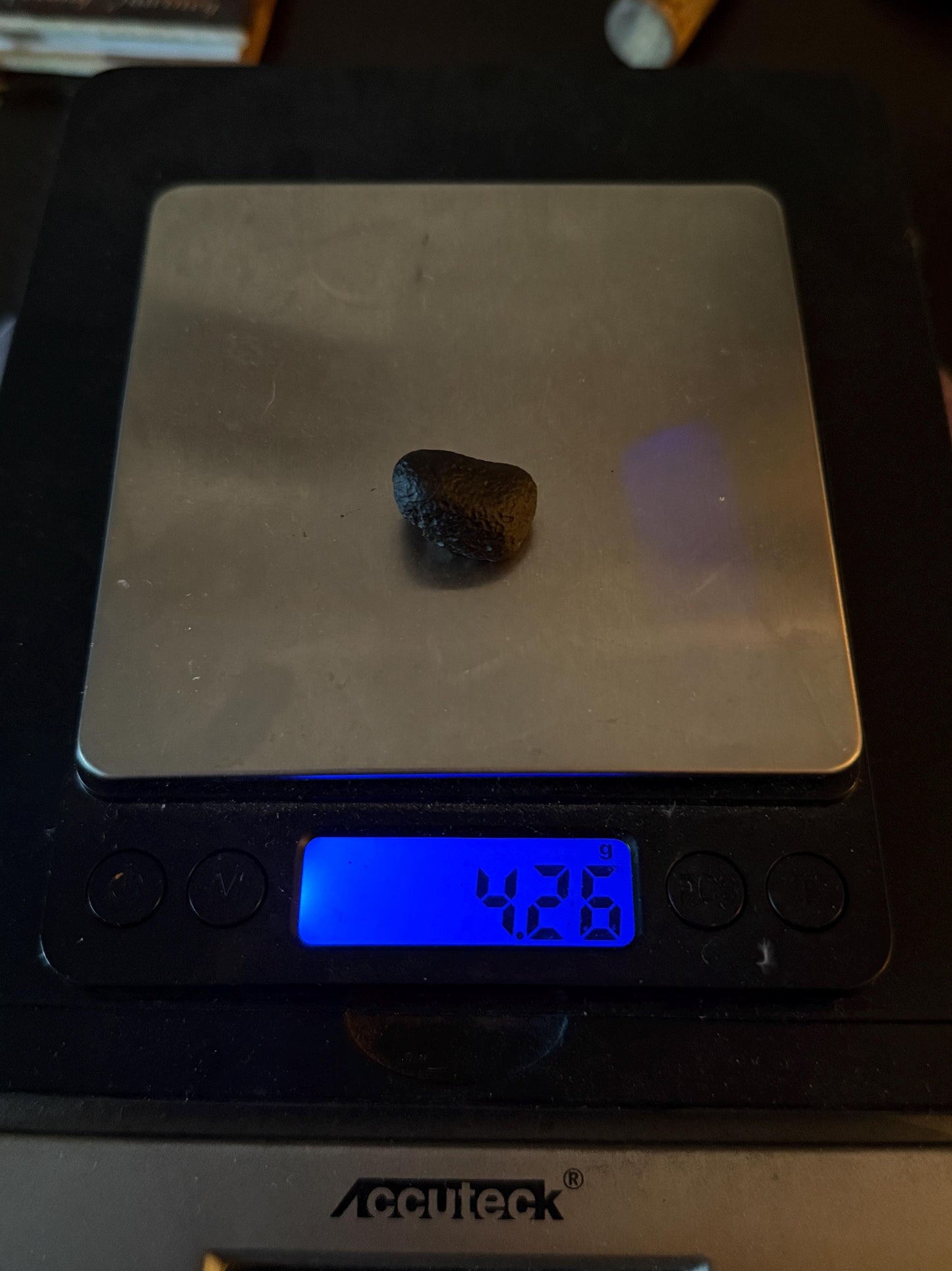 Saffordite Specimen, Cintamani, Rare and Beautiful, Shamanic, Arizona, Pseudotektite, Obsidian, Metaphysical, 4.26 grams
