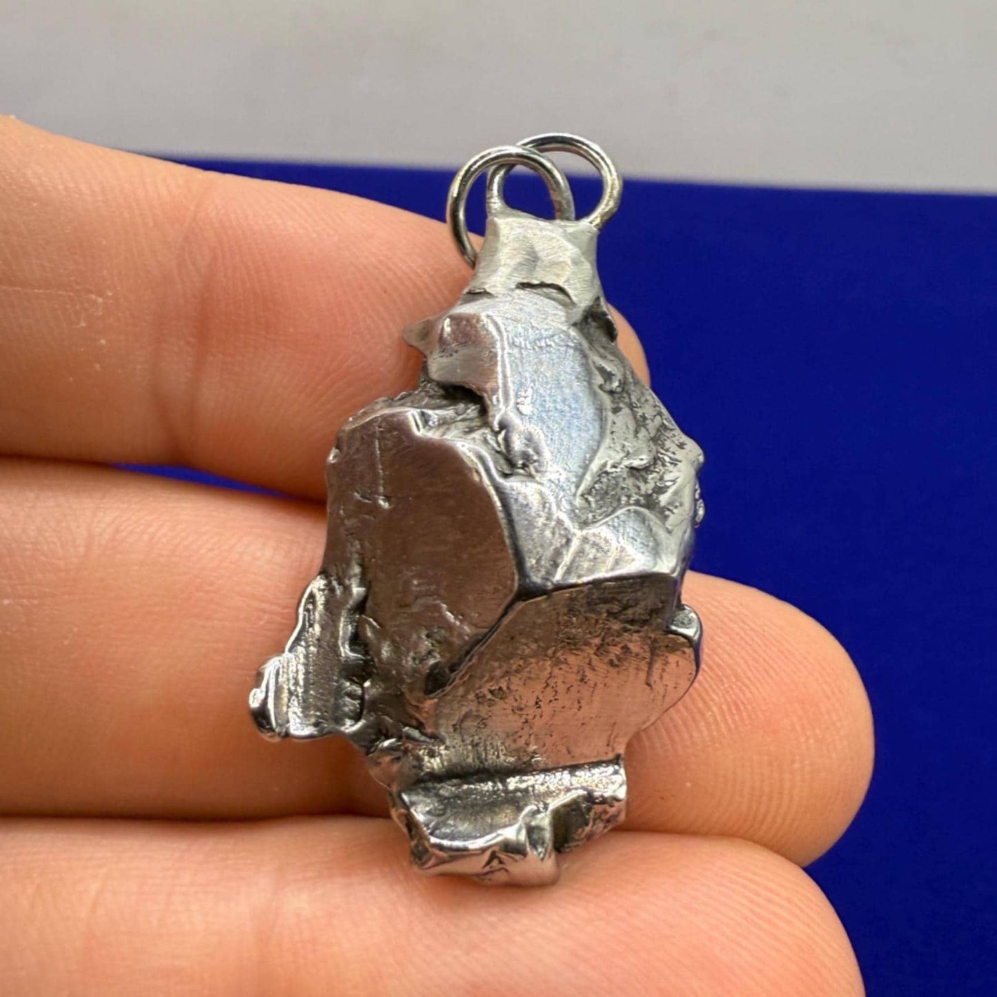 Beautiful Aletai Meteorite Pendant, 15.07 grams, Astronomy Gift, Authentic Meteorite, Meteorite Jewelry, Meteorite Pendant, COA, Space Gift