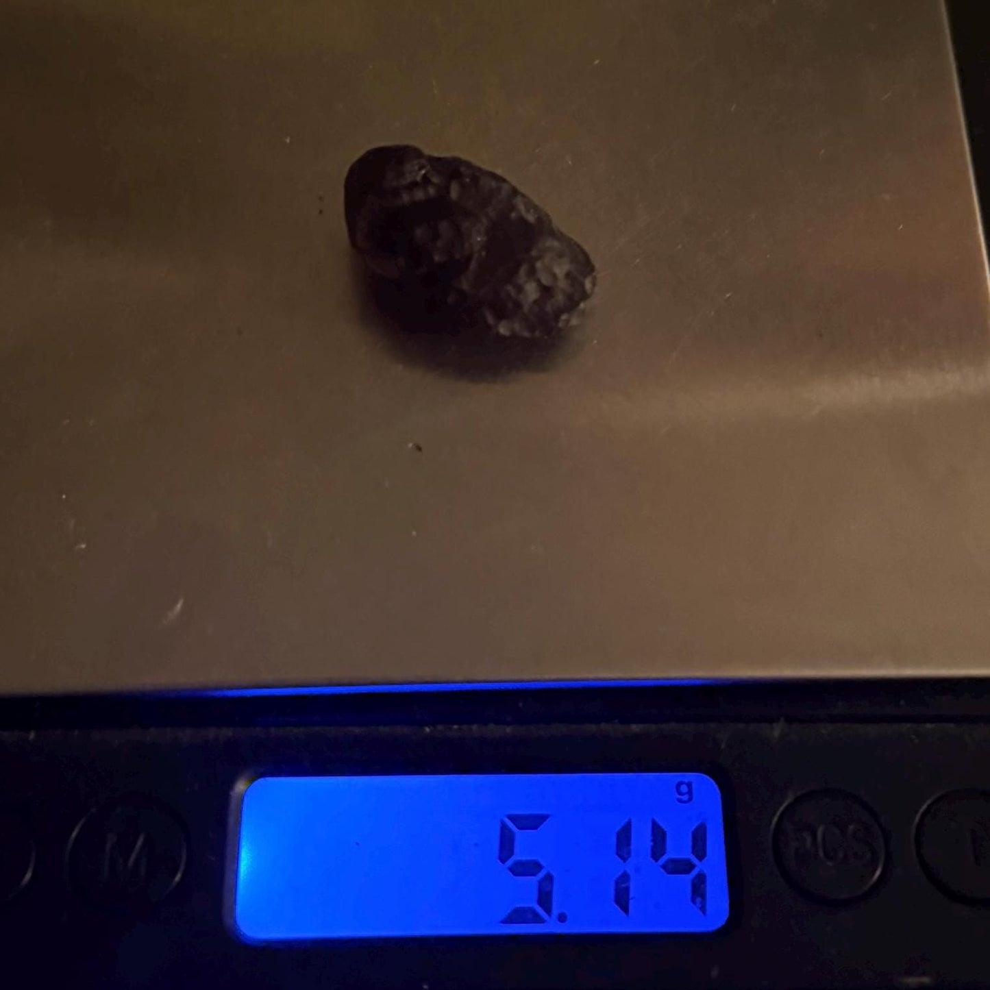 Colombianite Specimen, Beautiful and Translucent, Shamanic, Tektite, Pseudotektite, Obsidian, Healing Energy, Metaphysical, 5.14 grams