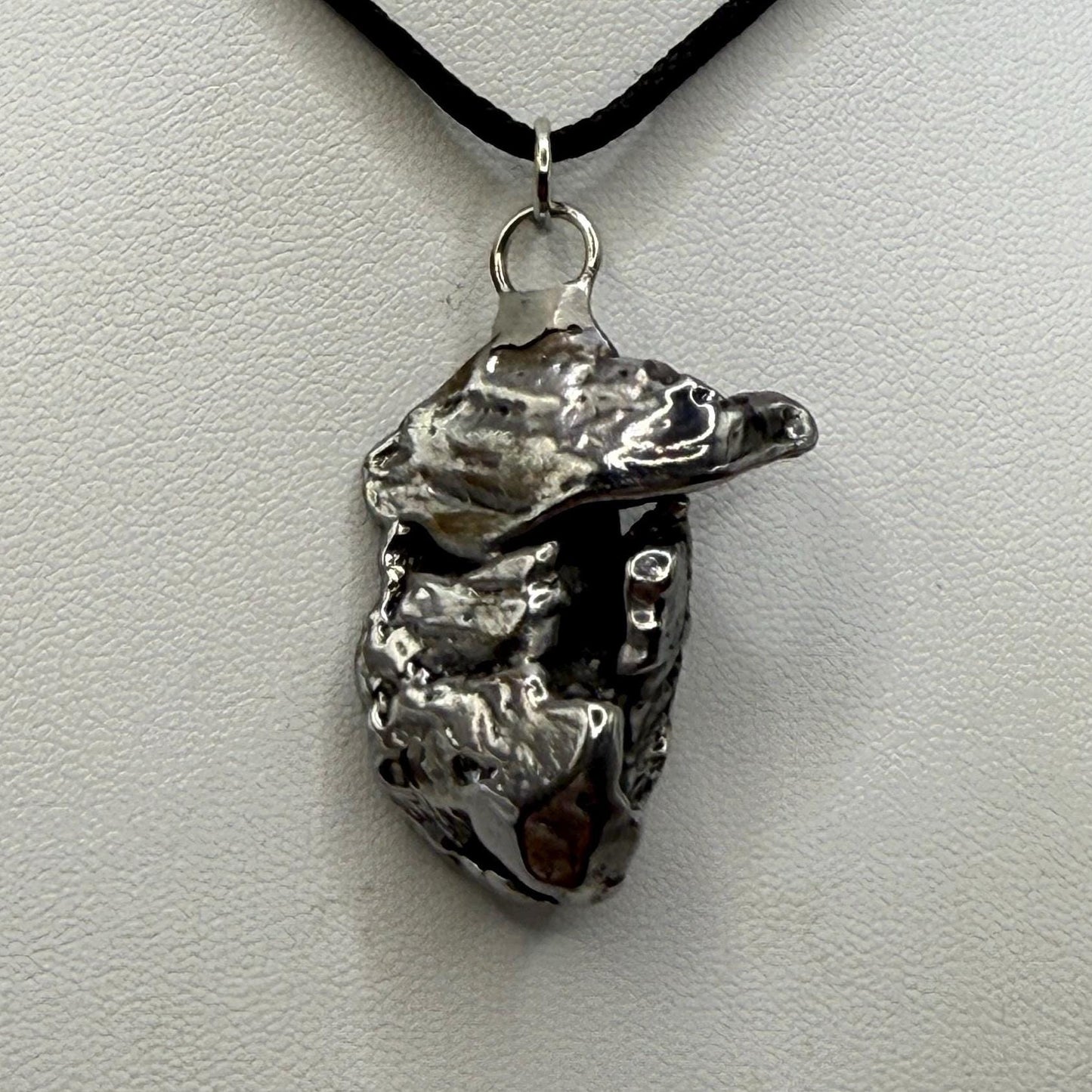 Beautiful Aletai Meteorite Pendant, 21.94 grams, Astronomy Gift, Authentic Meteorite, Meteorite Jewelry, Meteorite Pendant, COA, Space Gift