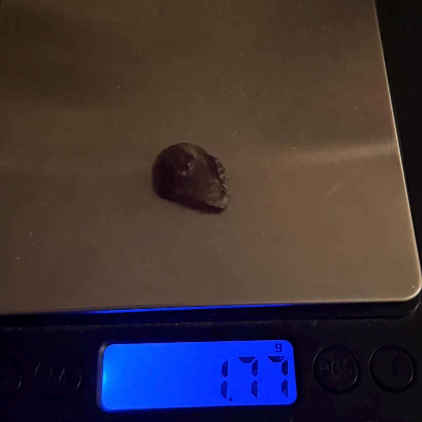 Colombianite Specimen, Beautiful and Translucent, Shamanic, Tektite, Pseudotektite, Obsidian, Healing Energy, Metaphysical, 1.77 grams