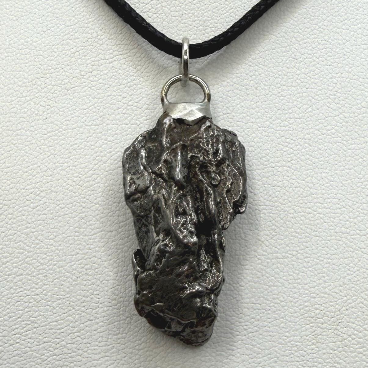 Beautiful Meteorite Campo del Cielo Pendant 14.13 Grams, Astronomy Gift, Authentic Meteorite, Meteorite Jewelry, Meteorite Pendant, COA