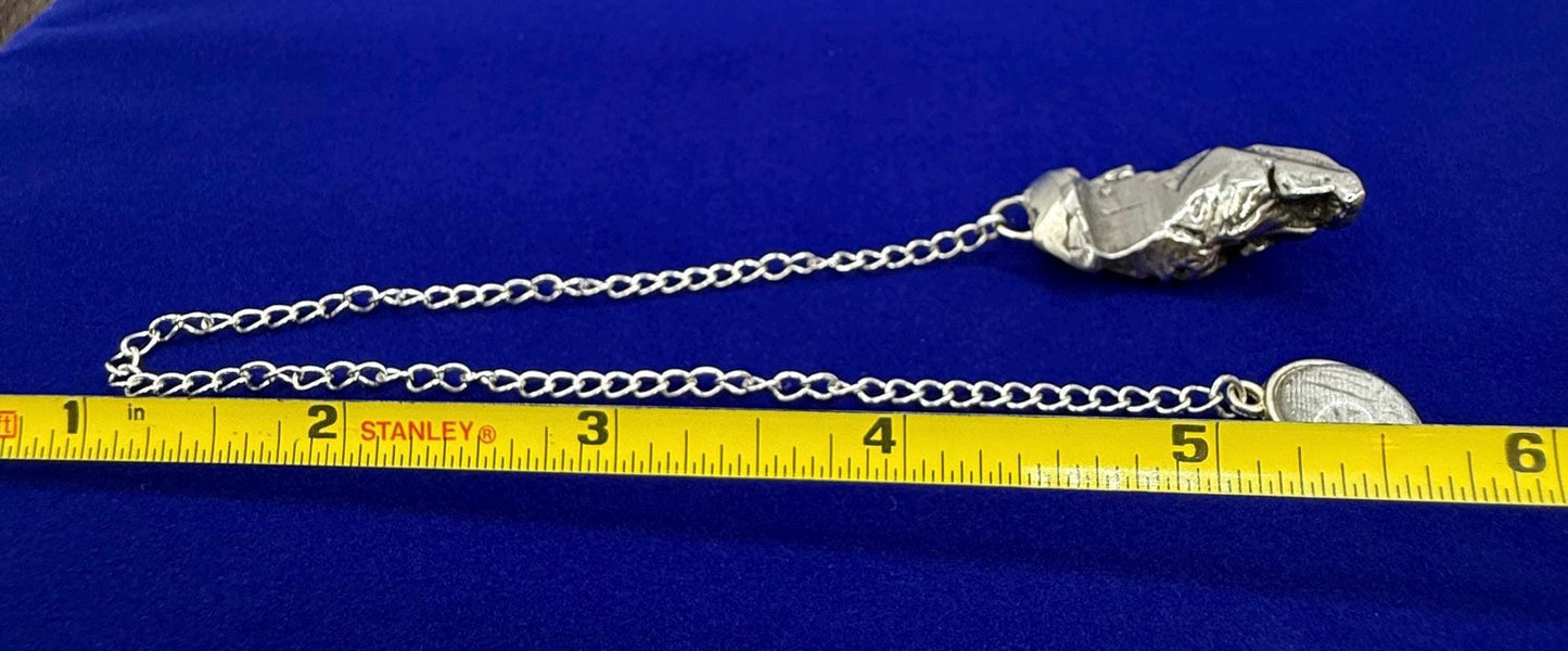 Beautiful Aletai Meteorite Pendulum, 24.75 grams, Astronomy Gift, Meditation Tool, Authentic Meteorite, Pendulum, Meteorite Pendant