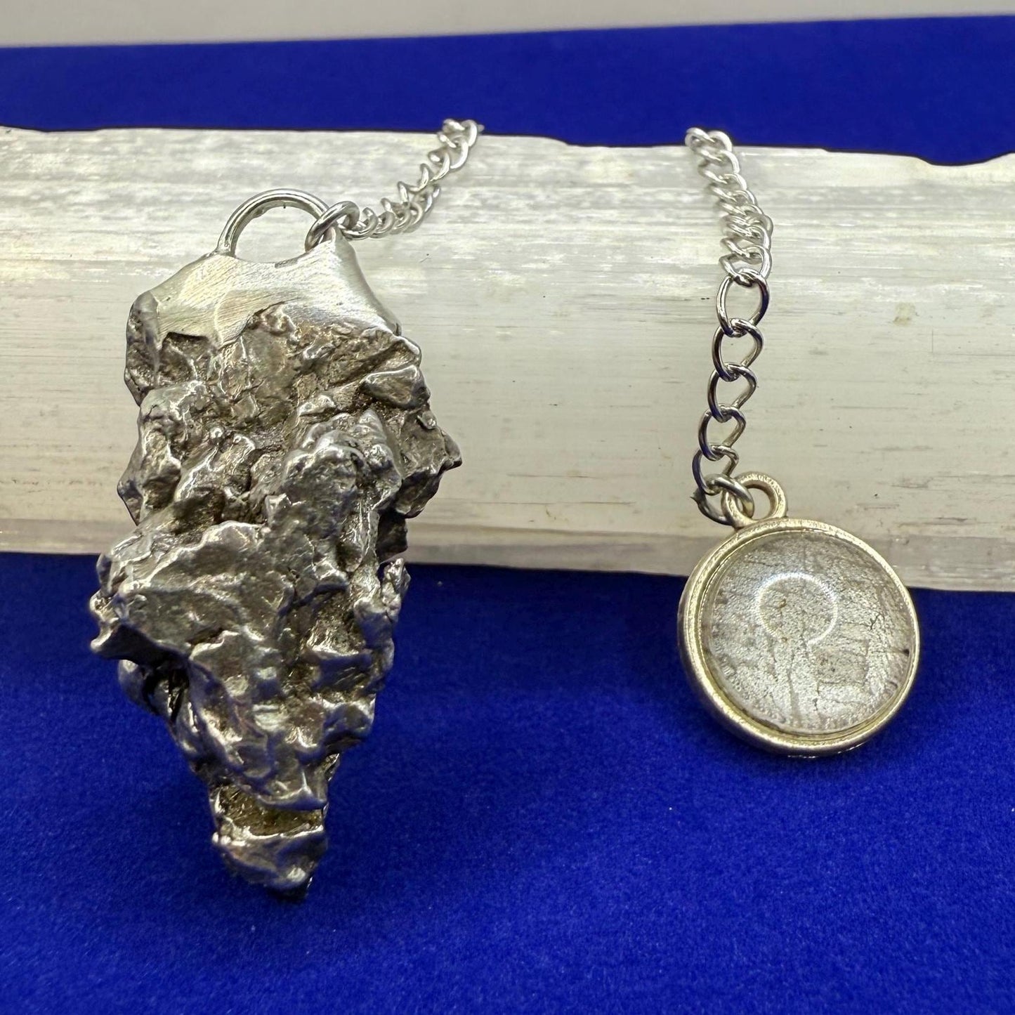 Campo del Cielo Meteorite Pendulum, 27.91 grams, Astronomy Gift, Meditation Tool, Authentic Meteorite, Dowsing Tool, Pendulum, Energy Work
