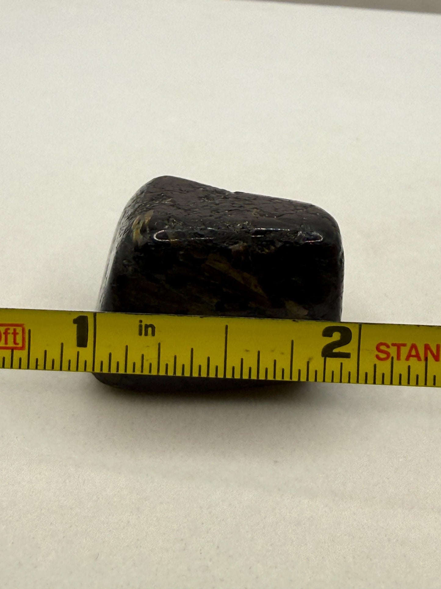 Nuummite Stone, Sorcerer’s Stone, Natural Nuummite, Greenland, Reiki, Rock Collection, Manifesting, Grounding, Energy Work, 23.37 grams