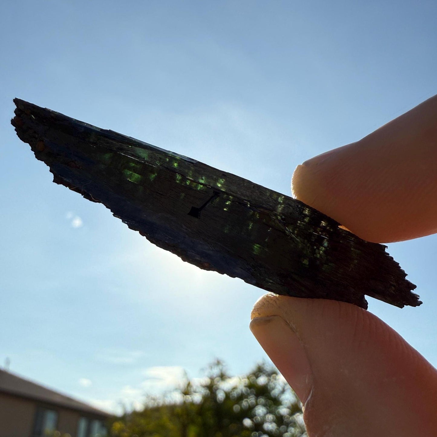Rare Vivianite Crystal, Vivianite, Vivianite, Brazilian Vivianite, Reiki Energy, Crystal Collection, Reiki, 10.72 grams|53.6 carats