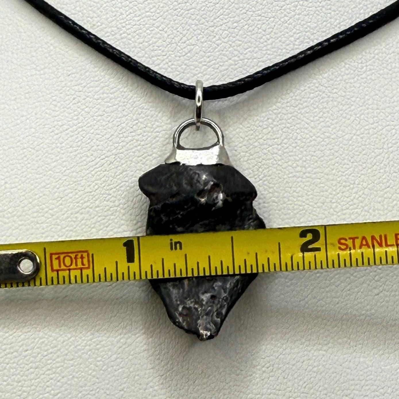 Canyon Diablo Meteorite Pendant 8.48 grams, Arizona Meteorite, Authentic Meteorite, Astronomy Gift, Space Gift, Iron Meteorite