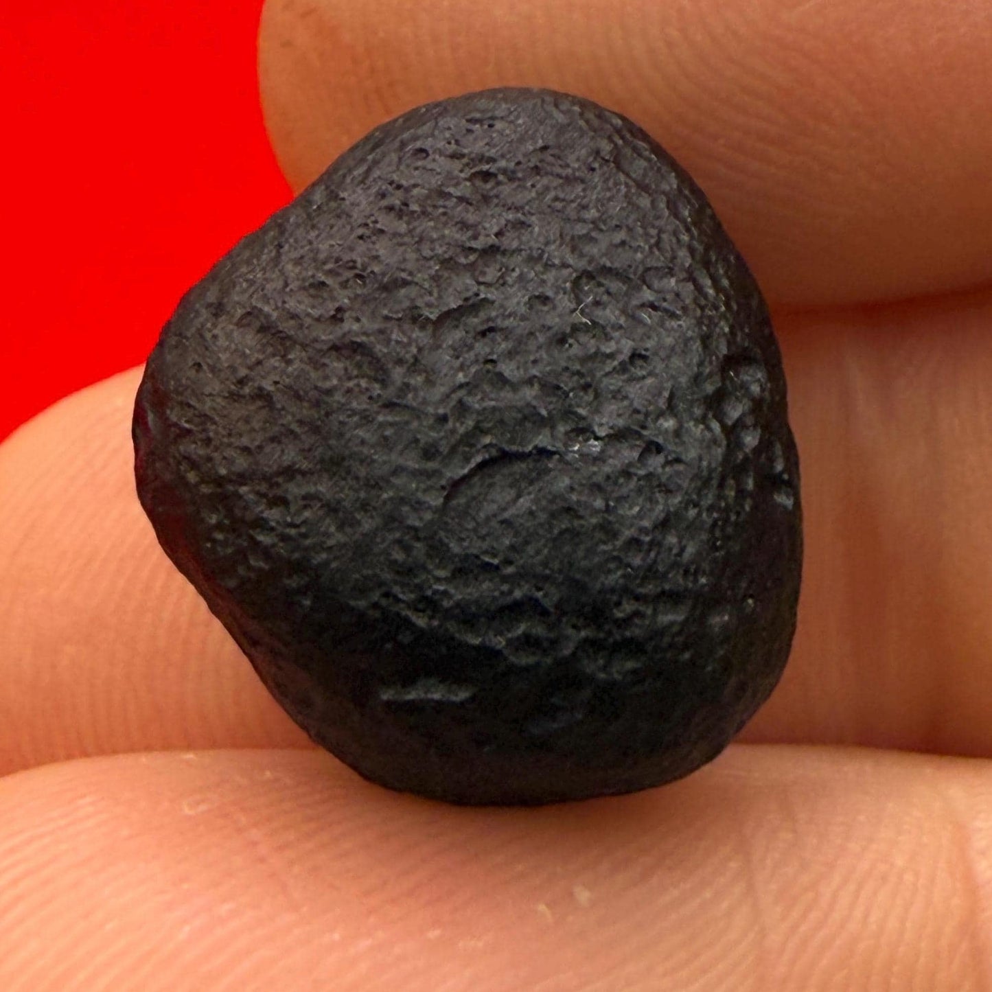 Saffordite Specimen, Cintamani, Rare and Beautiful, Triangle on Surface, Shamanic, Arizona, Pseudotektite, Obsidian, Metaphysical, 3.59g