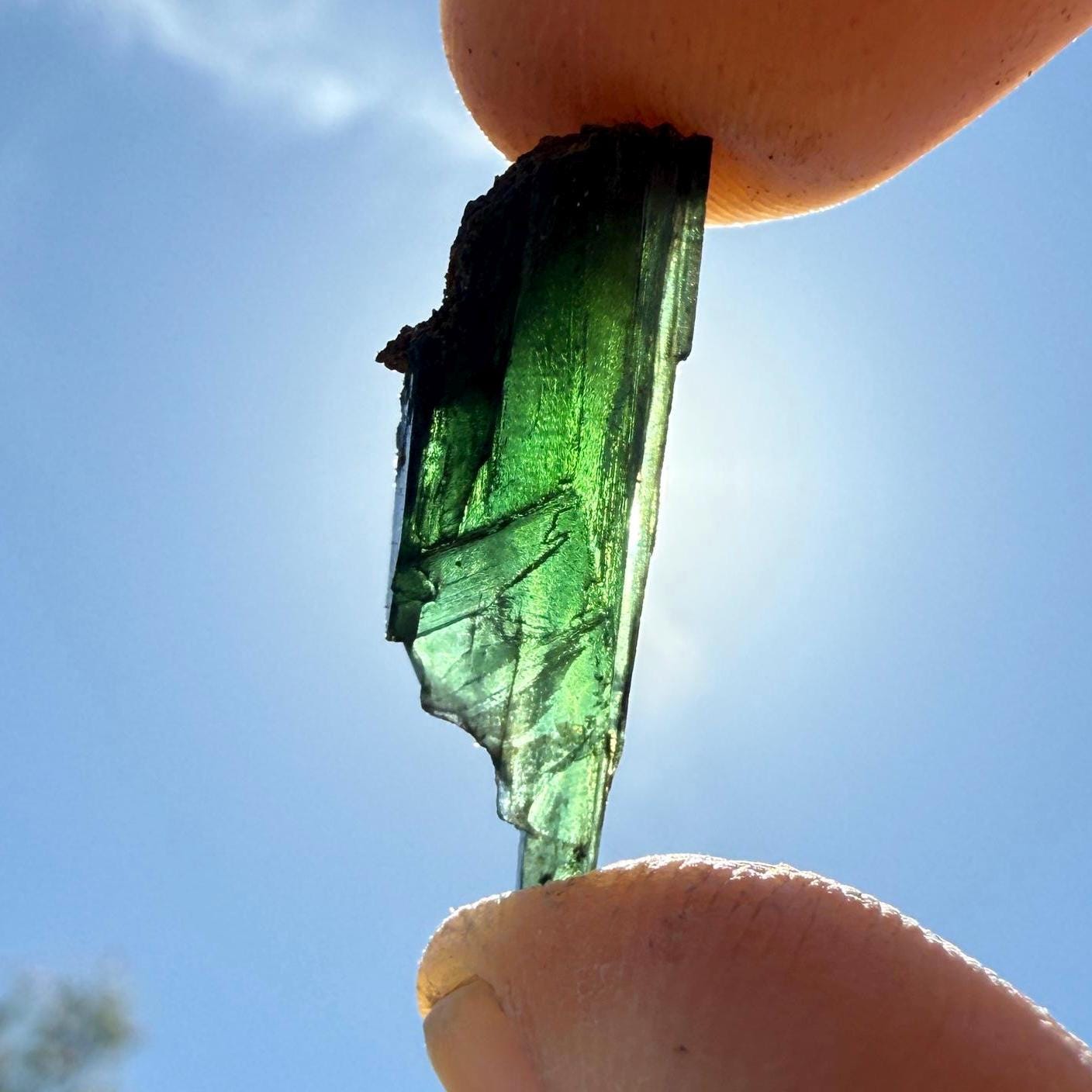 Rare Vivianite Crystal, Vivianite, Vivianite, Brazilian Vivianite, Reiki Energy, Crystal Collection, Reiki, 2.12 grams| 10.6 carats