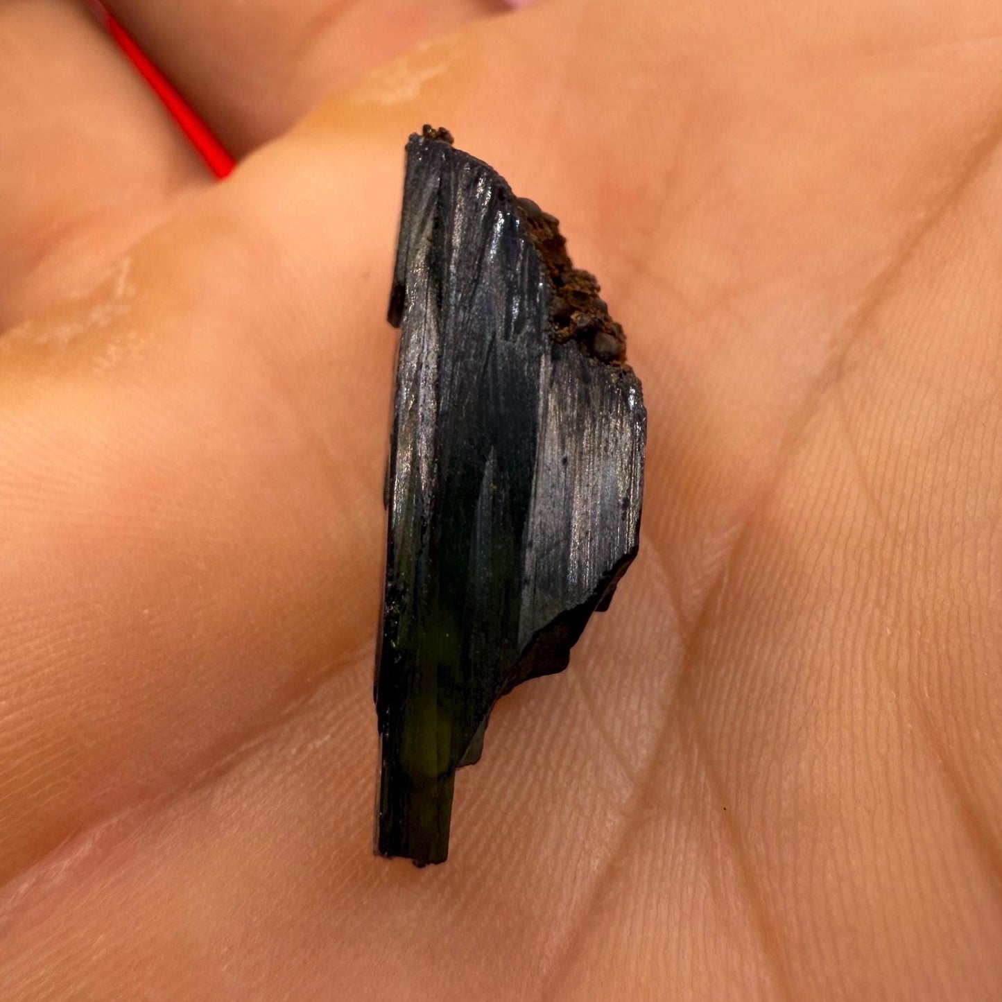 Rare Vivianite Crystal, Vivianite, Vivianite, Brazilian Vivianite, Reiki Energy, Crystal Collection, Reiki, 2.12 grams| 10.6 carats