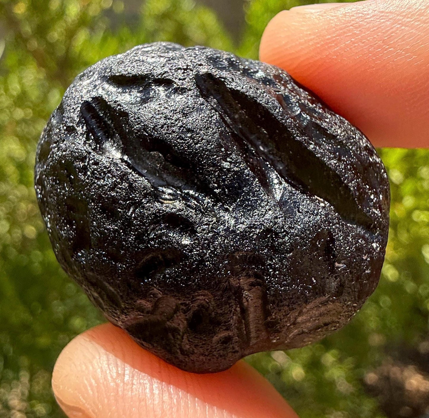 Colombianite Specimen, Beautiful and Translucent, Shamanic, Tektite, Pseudotektite, Obsidian, Healing Energy, Metaphysical, 29.15 grams