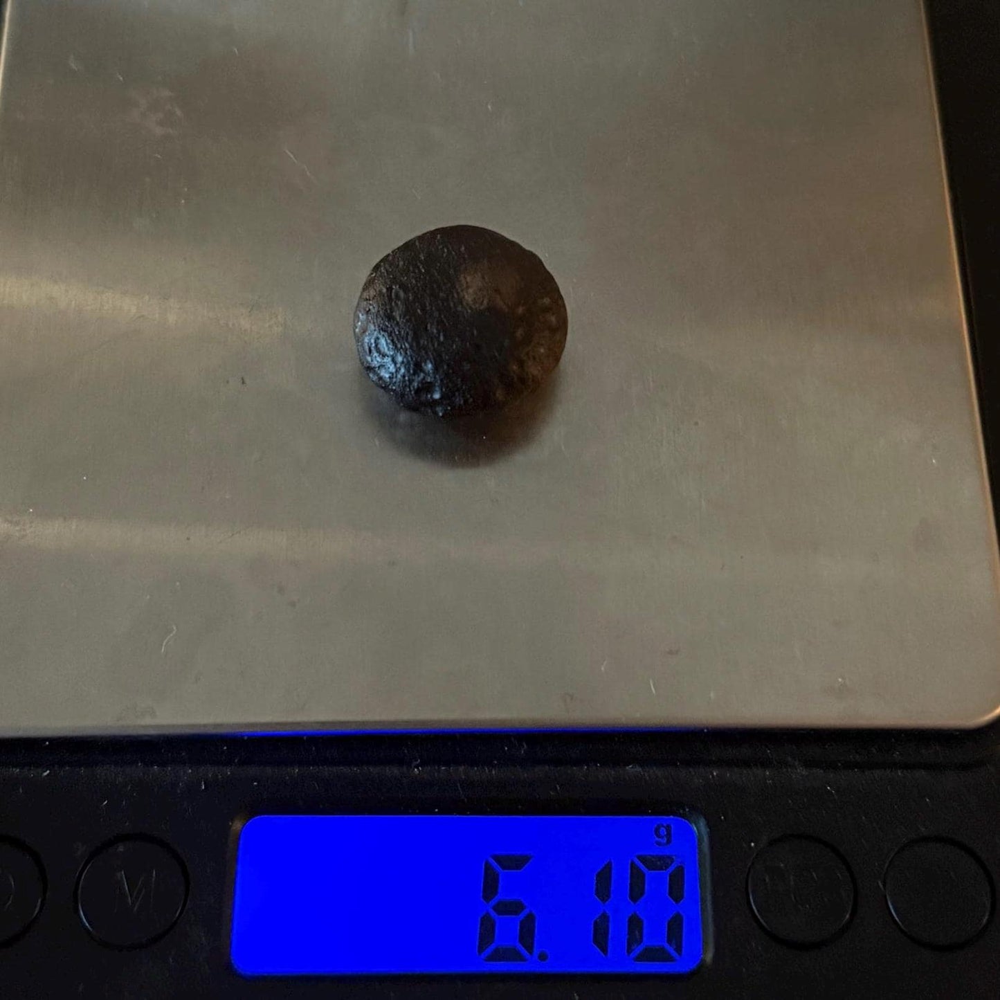 Colombianite Specimen, Beautiful and Translucent, Rare Air Bubble, Shamanic, Tektite, Pseudotektite, Obsidian, Healing Energy, 6.10 grams