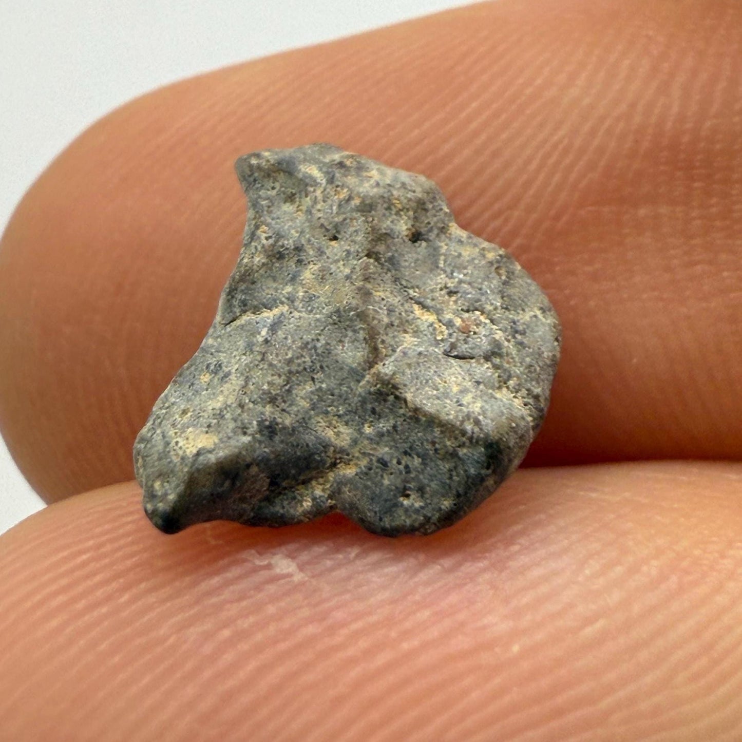 Moon|Lunar Meteorite Pendant, NWA 13974, Feldspathic Breccia, Moon Meteorite, Meteorite Collection, Lunar Feldspathic Breccia, 0.43 grams